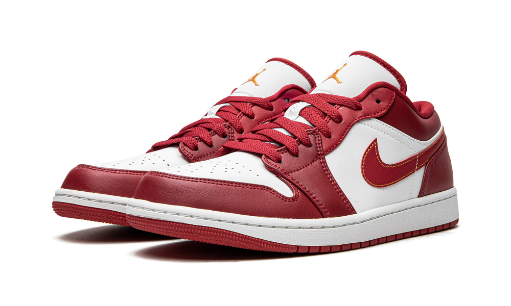 Jordan 1 Low "Cardinal Red" 553558 607
