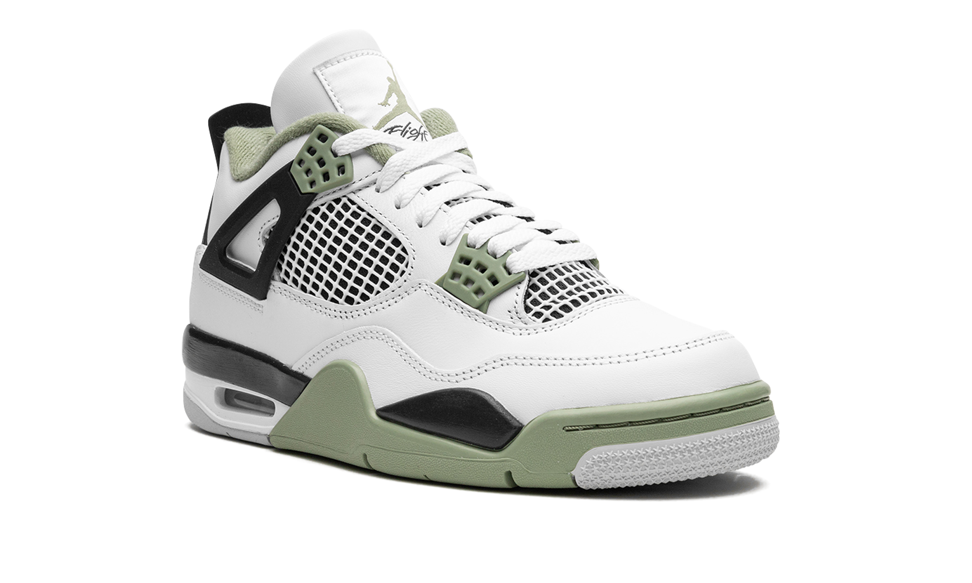 Air Jordan 4 Retro WMNS "Seafoam Oil Green" AQ9129 103