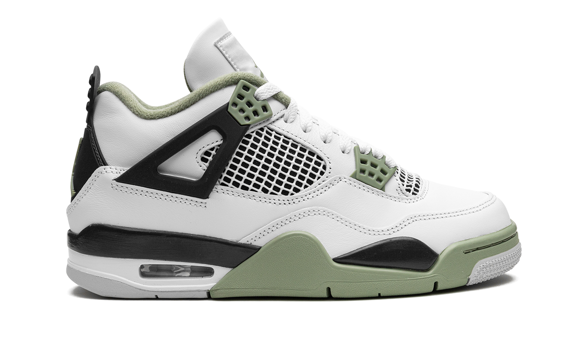 Air Jordan 4 Retro WMNS "Seafoam Oil Green" AQ9129 103