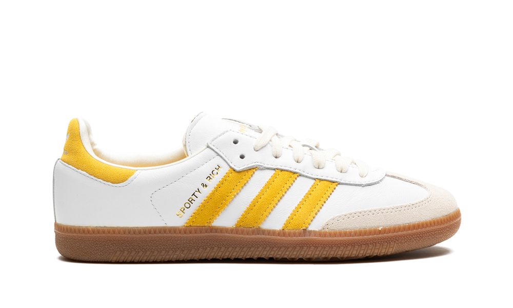 Samba OG "SPORTY & RICH - White Bold Gold" IF5661