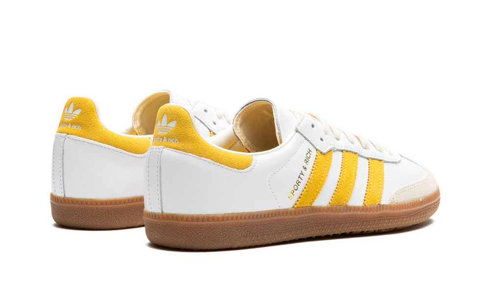 Samba OG "SPORTY & RICH - White Bold Gold" IF5661