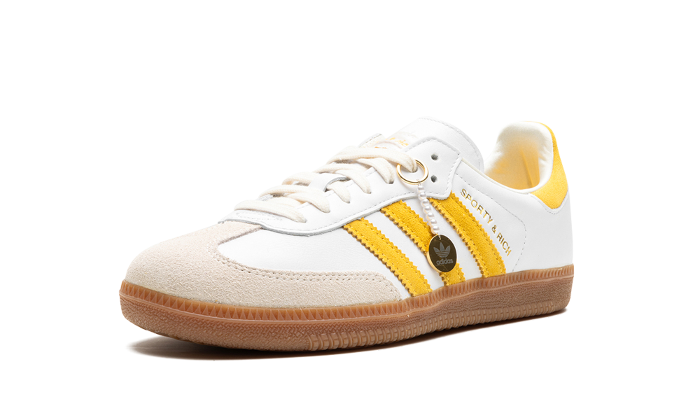 Samba OG "SPORTY & RICH - White Bold Gold" IF5661