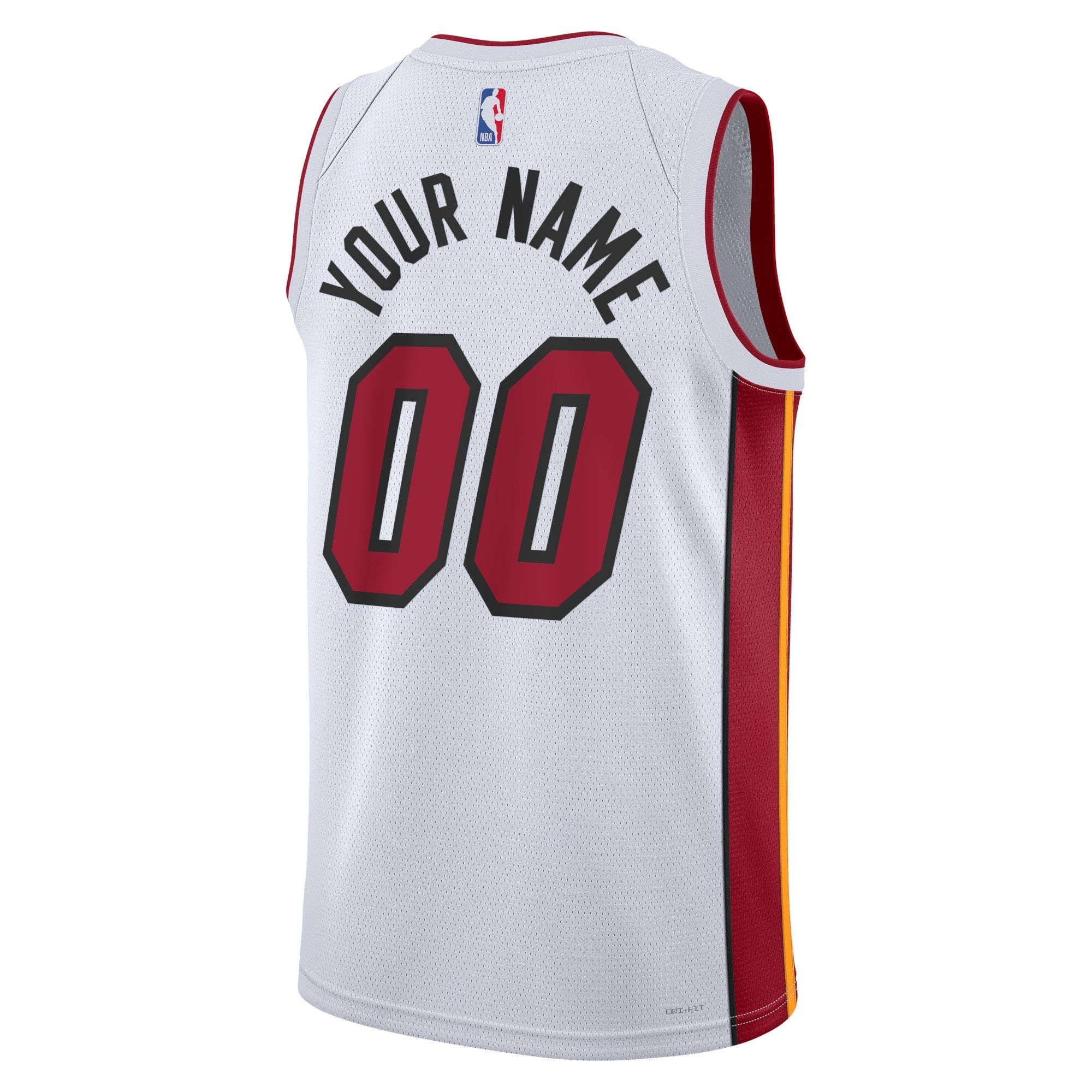 Unisex Miami Heat Nike Black Swingman Custom Jersey - Icon Edition