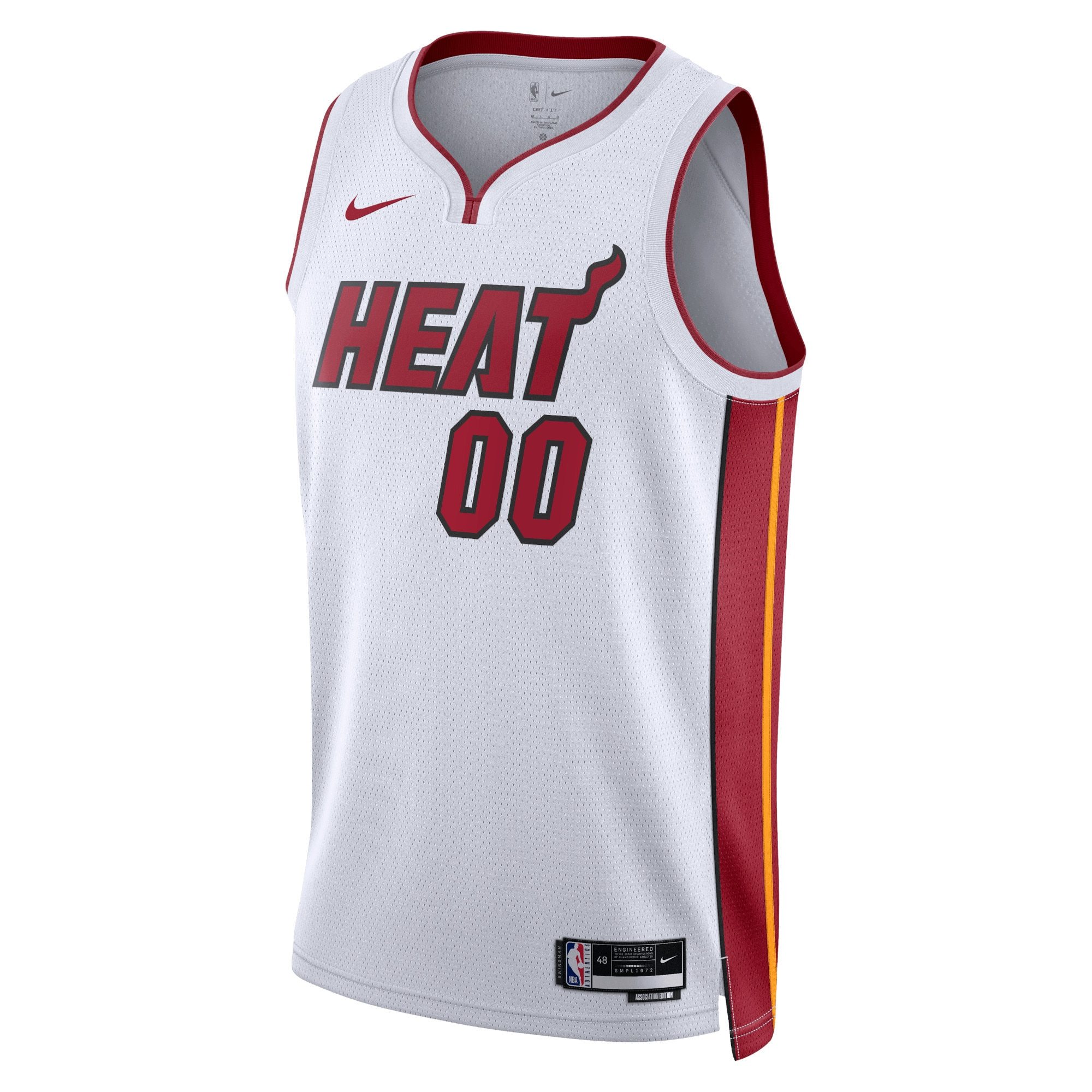 Unisex Miami Heat Nike Black Swingman Custom Jersey - Icon Edition