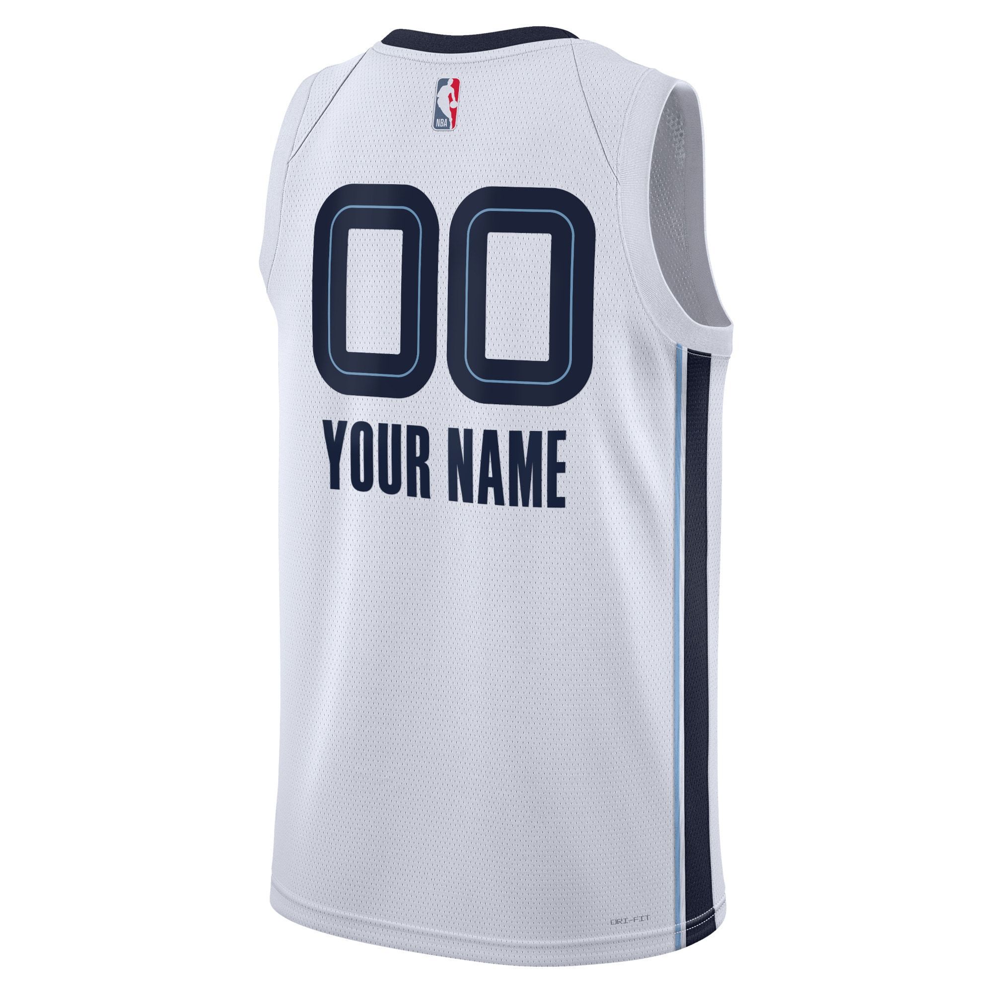 Unisex Memphis Grizzlies Nike Navy Swingman Custom Jersey - Icon Edition