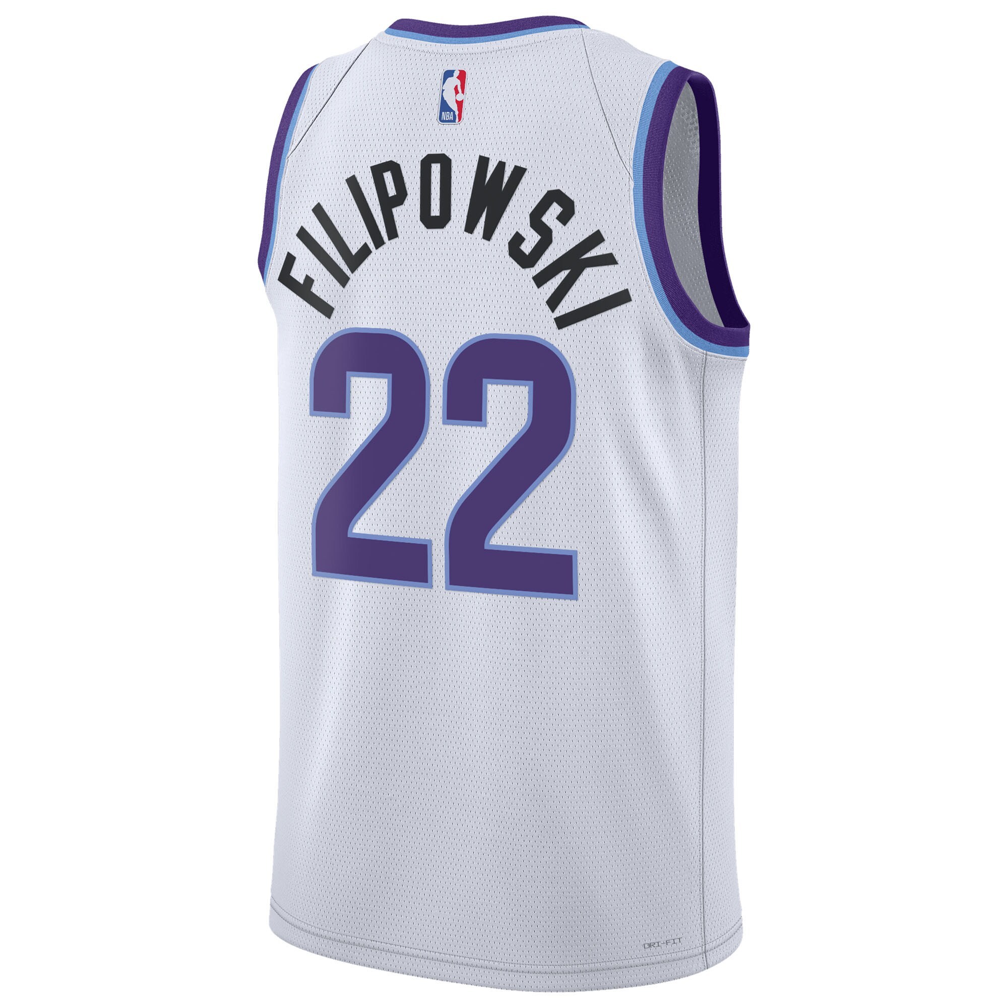 Unisex Utah Jazz Kyle Filipowski Nike White Swingman Jersey - Association Edition