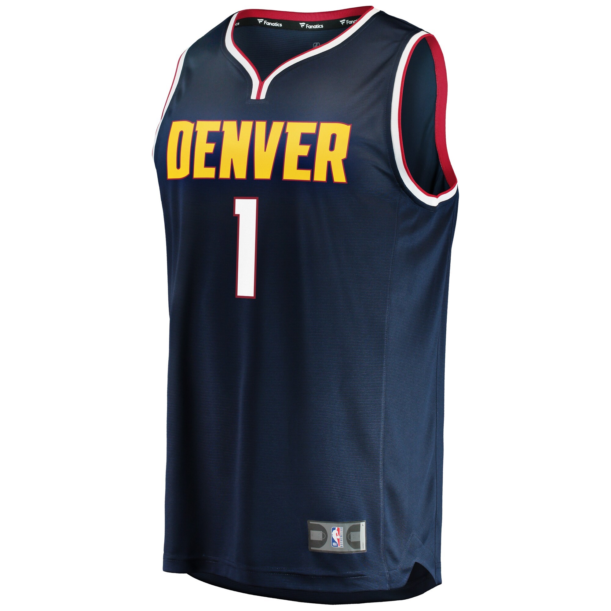 Men's Denver Nuggets Michael Porter Jr. Fanatics Navy Fast Break Replica Player Jersey - Icon Edition
