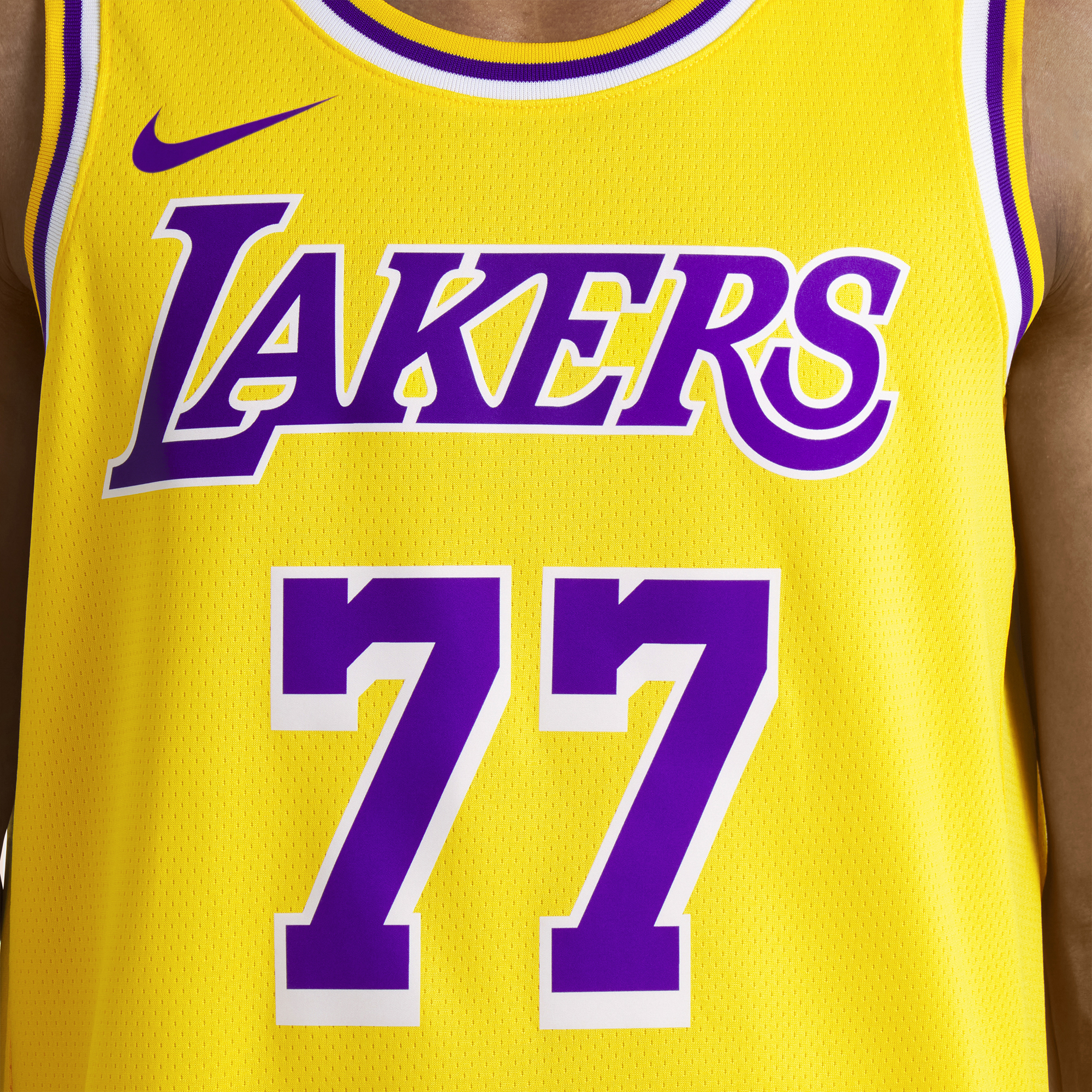Unisex Los Angeles Lakers Luka Dončić Nike Gold Swingman Jersey - Icon Edition