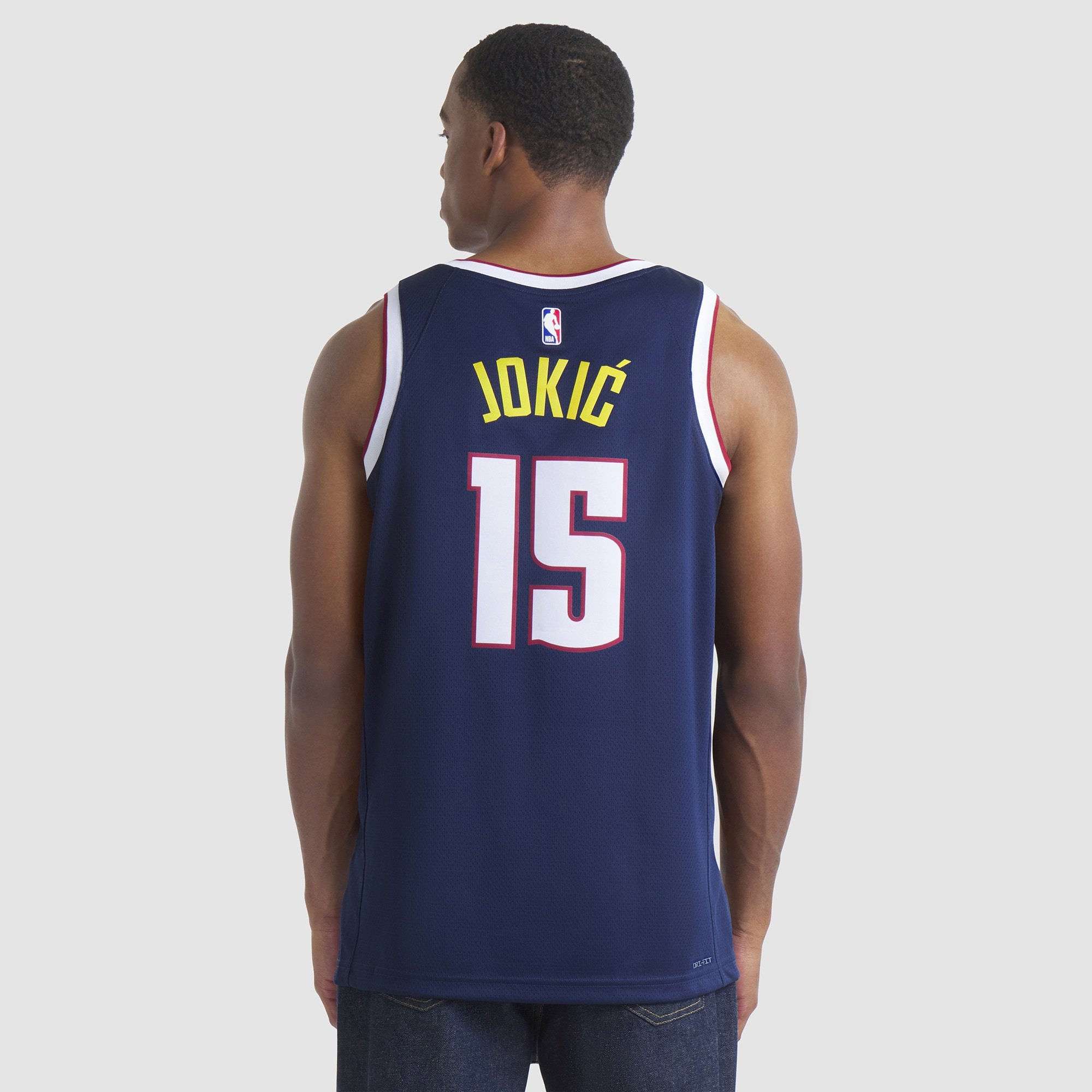 Unisex Denver Nuggets Nikola Jokic Nike White Swingman Jersey - Association Edition