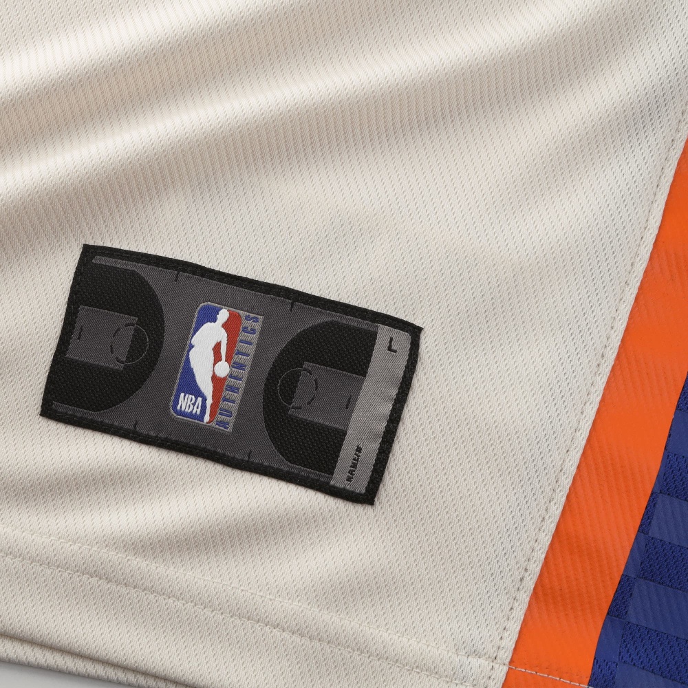 Men's New York Knicks Karl-Anthony Towns Fanatics Cream 2025/26 City Edition Fast Break Jersey