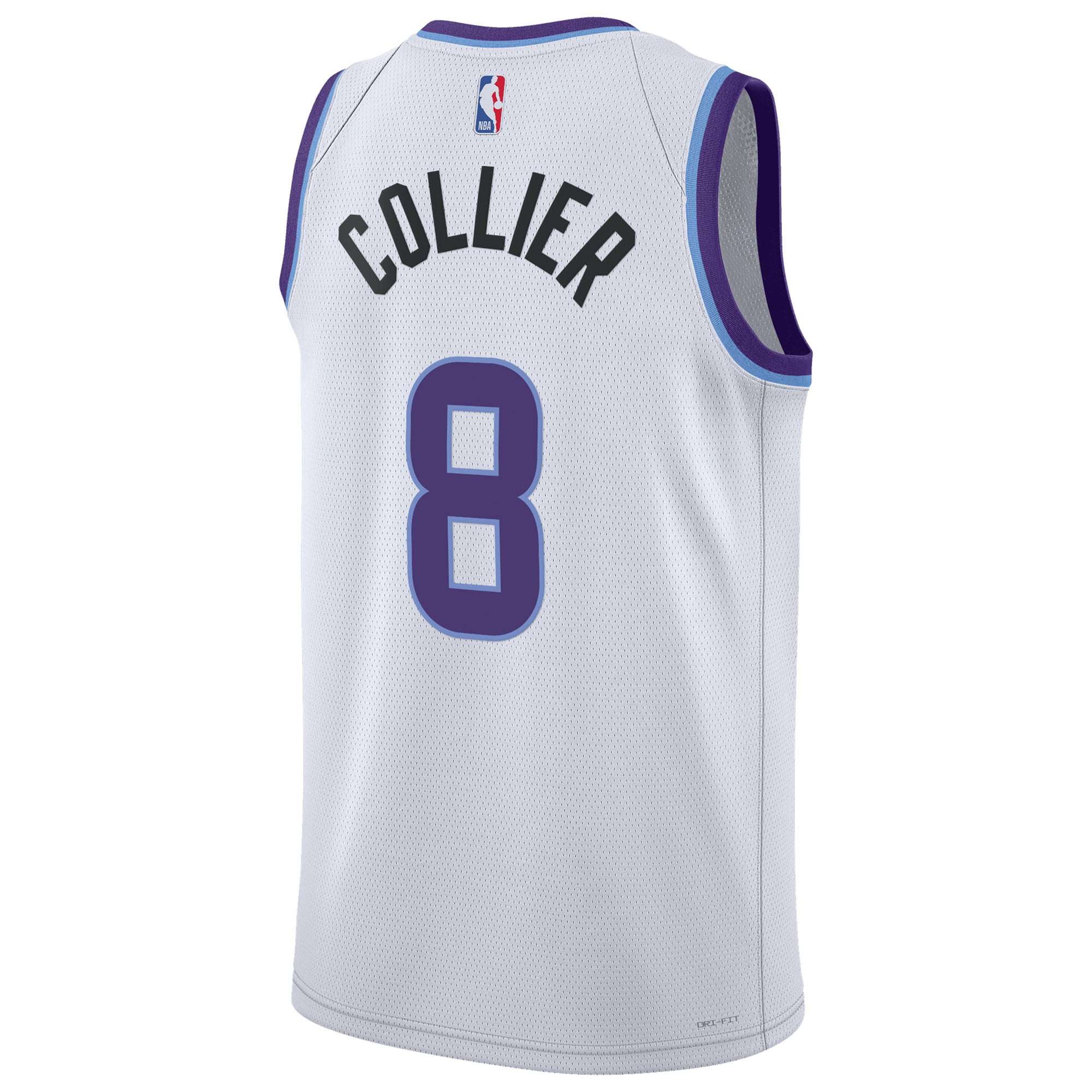 Unisex Utah Jazz Isaiah Collier Nike White Swingman Jersey - Association Edition