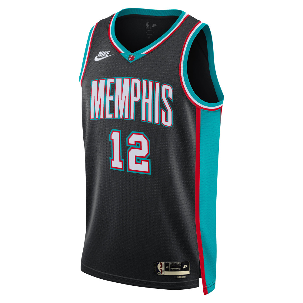 Unisex Memphis Grizzlies Ja Morant Nike Black Swingman Jersey - Classic Edition