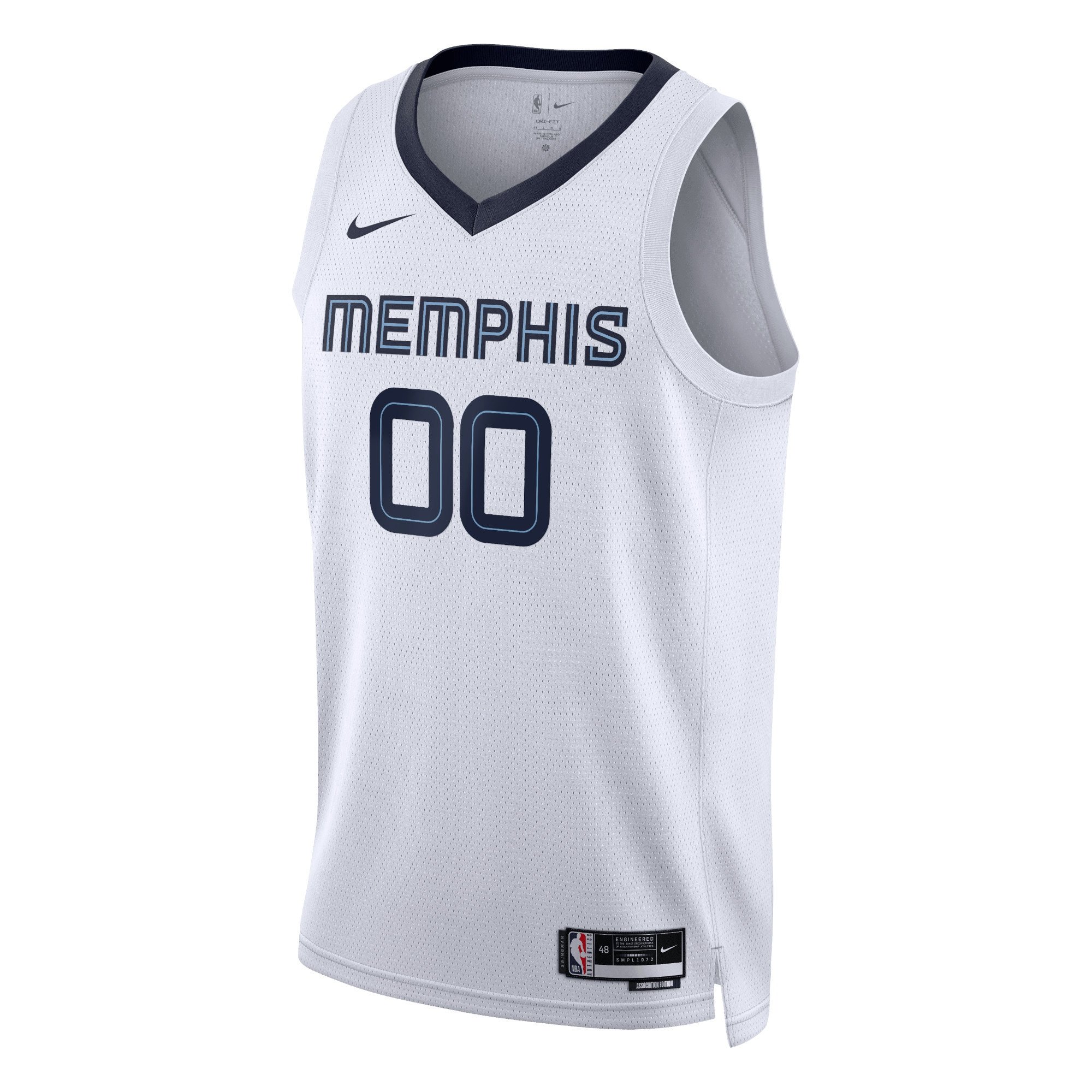 Unisex Memphis Grizzlies Nike Navy Swingman Custom Jersey - Icon Edition