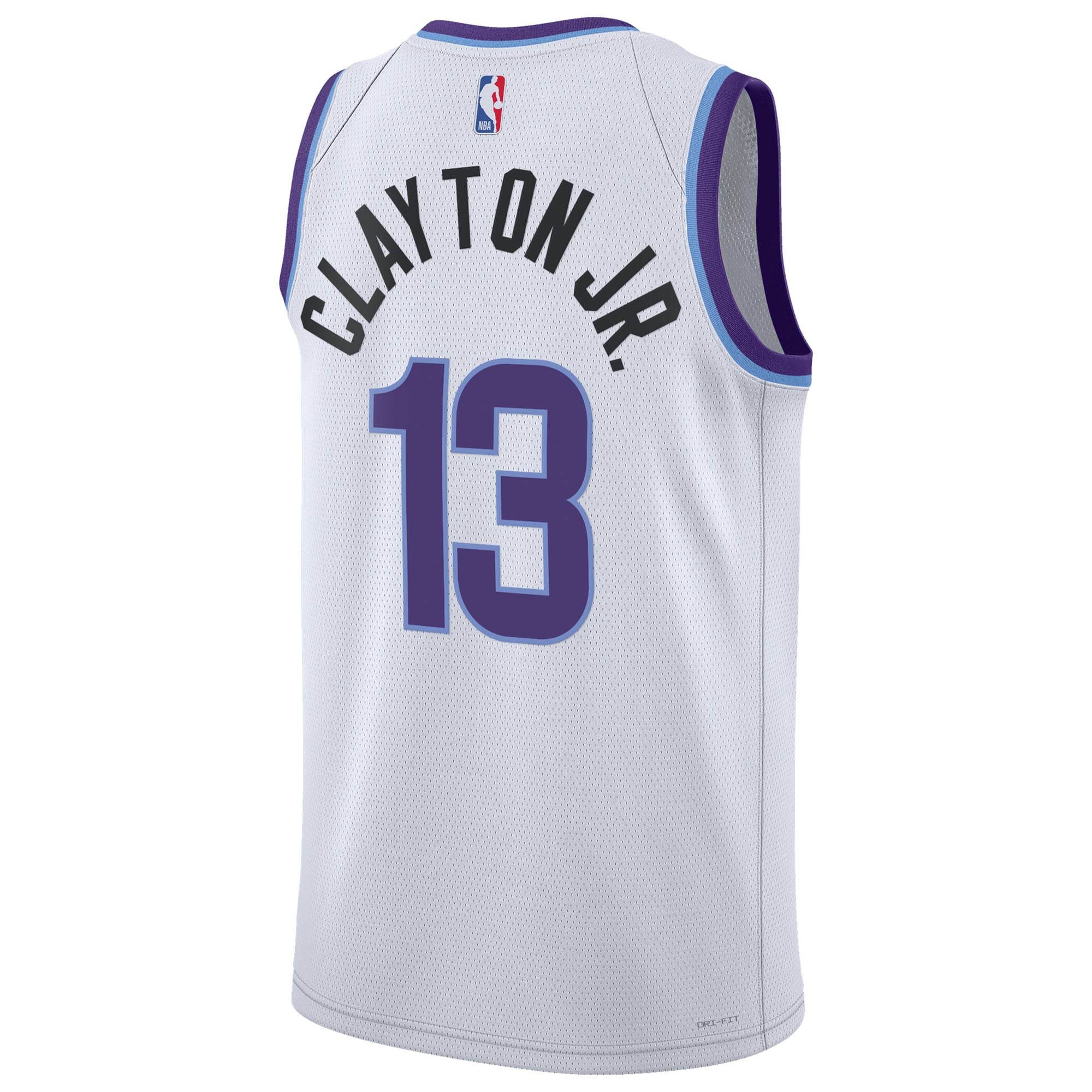 Unisex Utah Jazz Walter Clayton Jr. Nike White Swingman Jersey - Association Edition