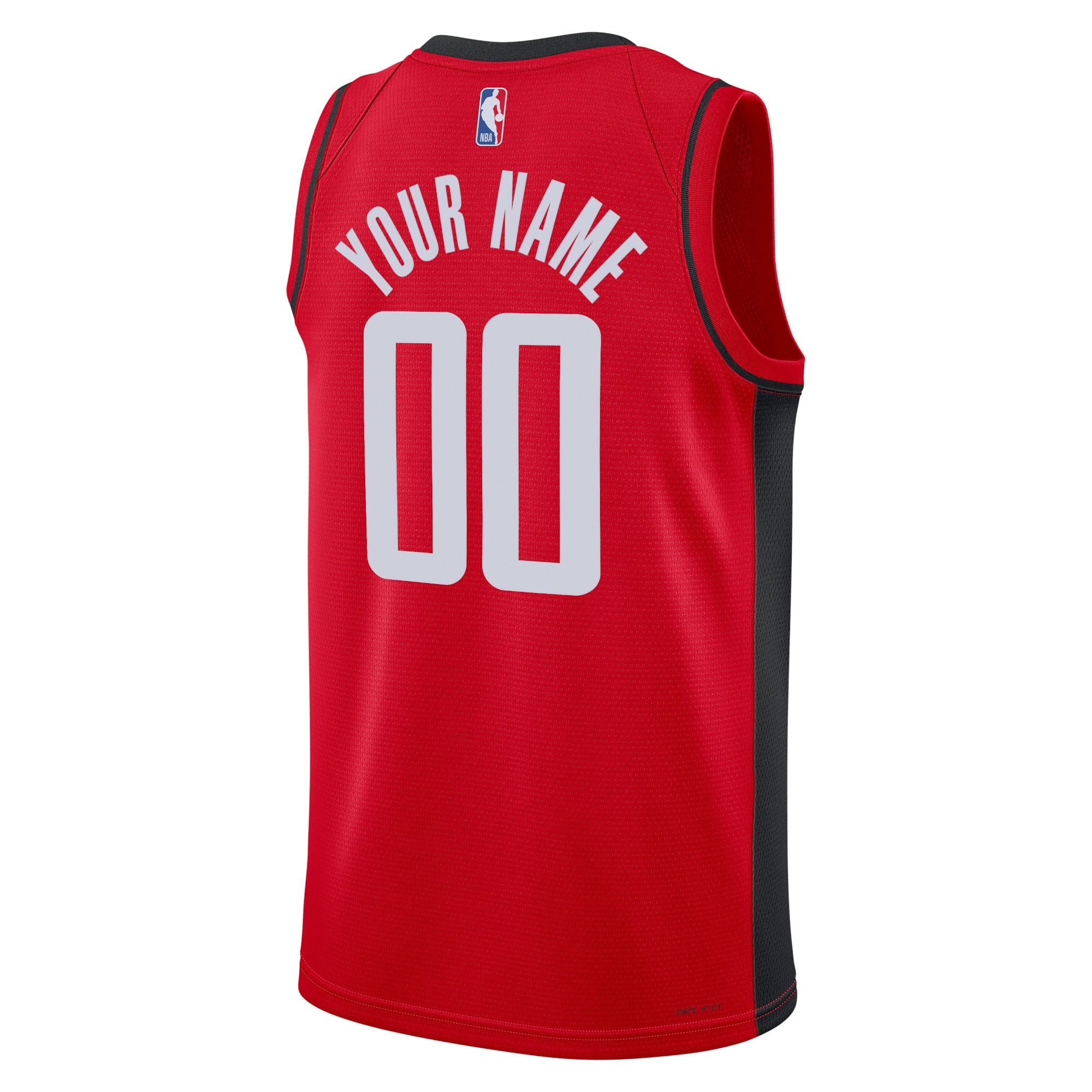 Unisex Houston Rockets Nike White Swingman Custom Jersey - Association Edition