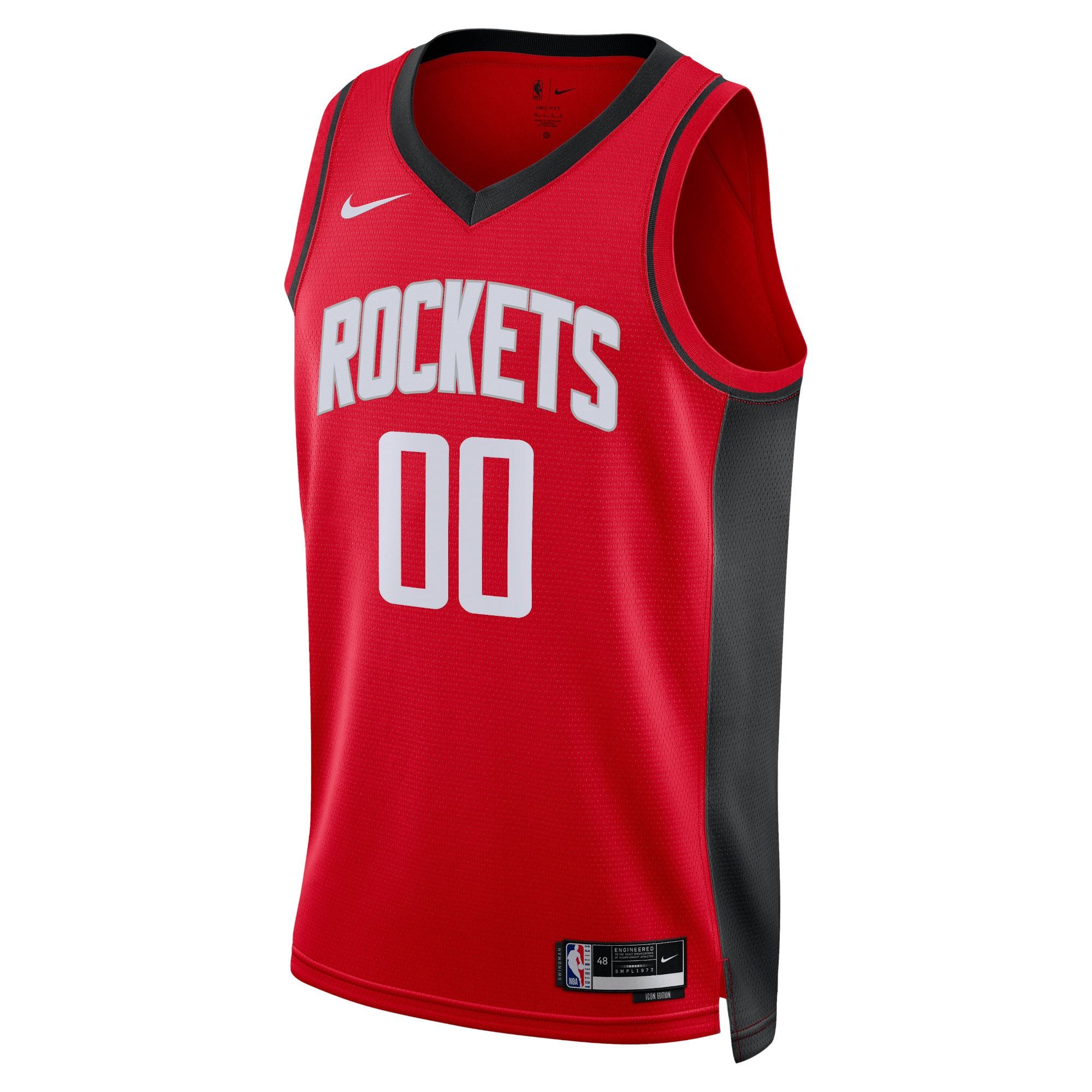 Unisex Houston Rockets Nike White Swingman Custom Jersey - Association Edition