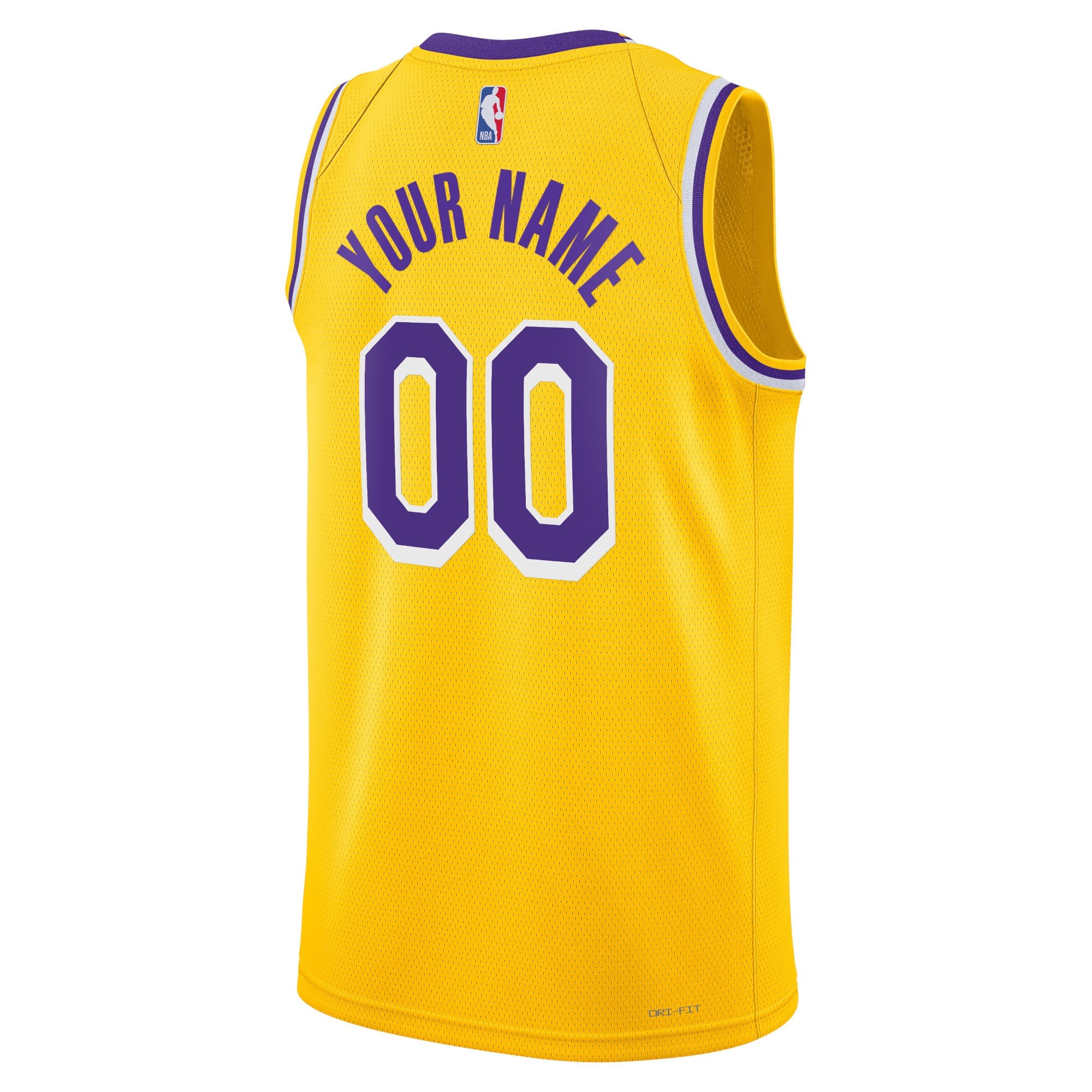 Unisex Los Angeles Lakers Nike White Swingman Custom Jersey - Association Edition