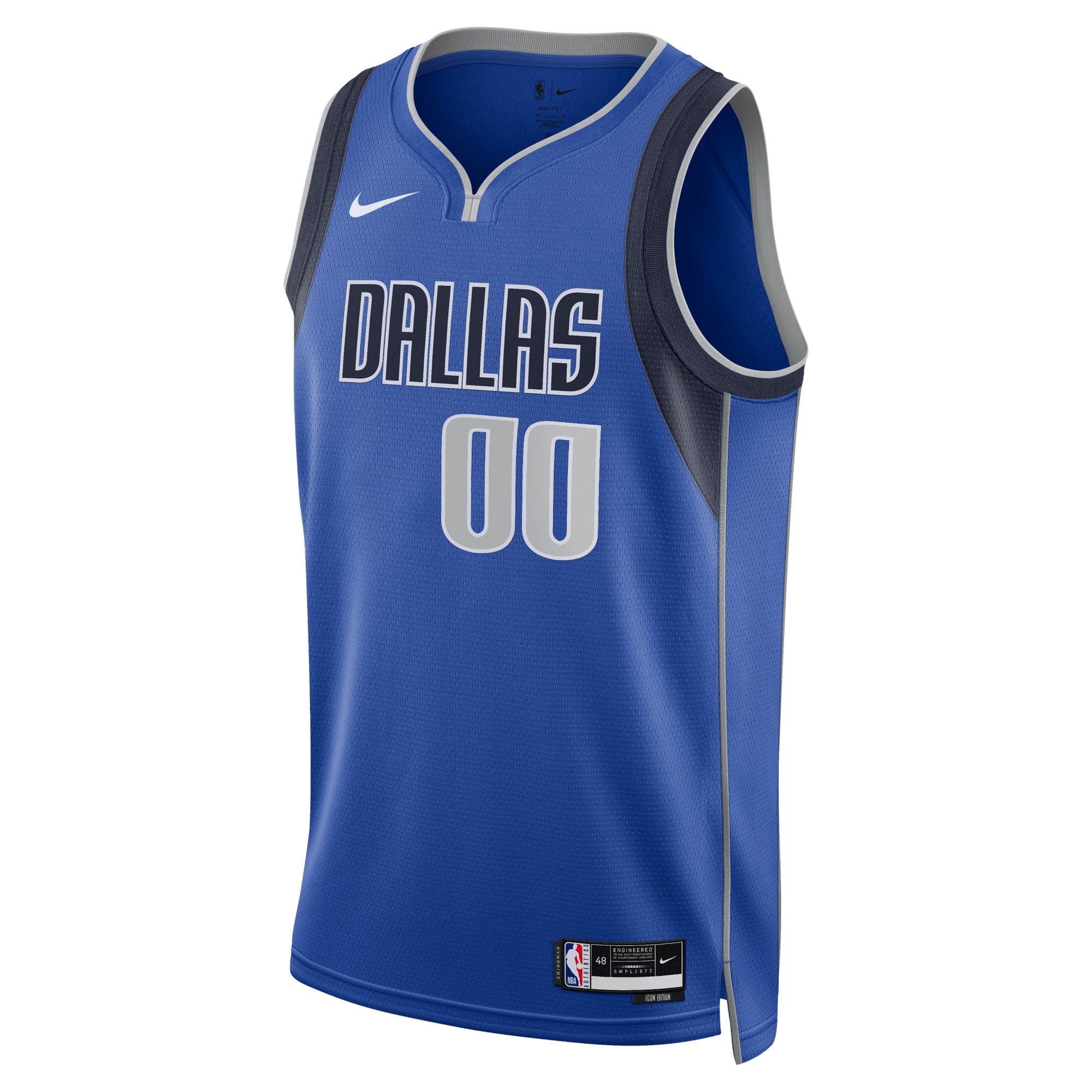 Unisex Dallas Mavericks Nike White Swingman Custom Jersey - Association Edition