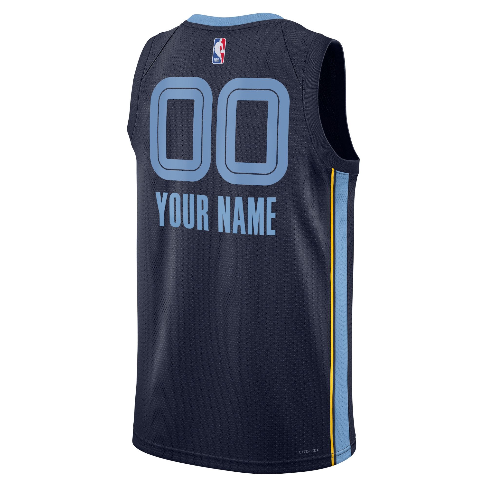 Unisex Memphis Grizzlies Nike White Swingman Custom Jersey - Association Edition