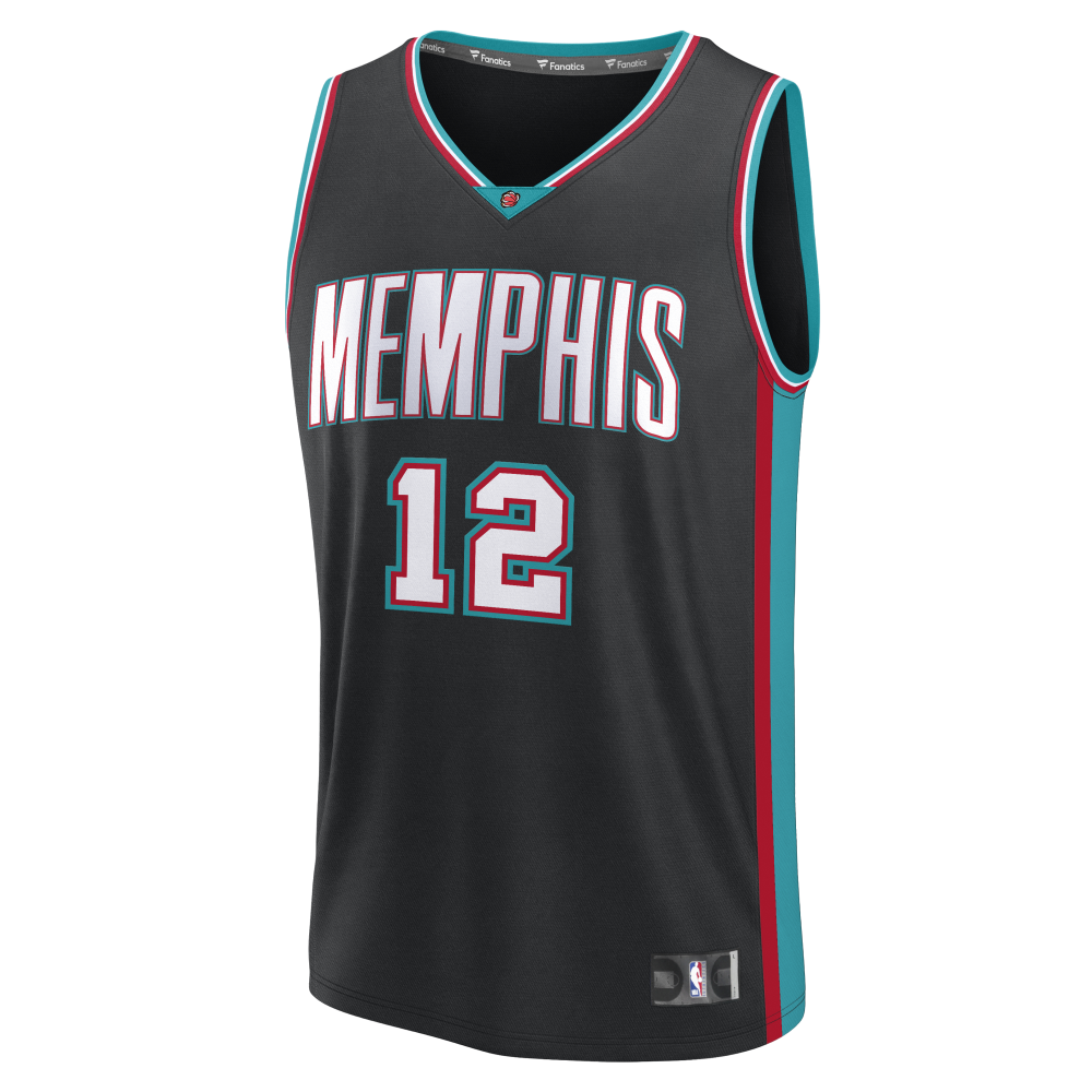 Men's Memphis Grizzlies Ja Morant Fanatics Black Fastbreak Jersey - Classic Edition