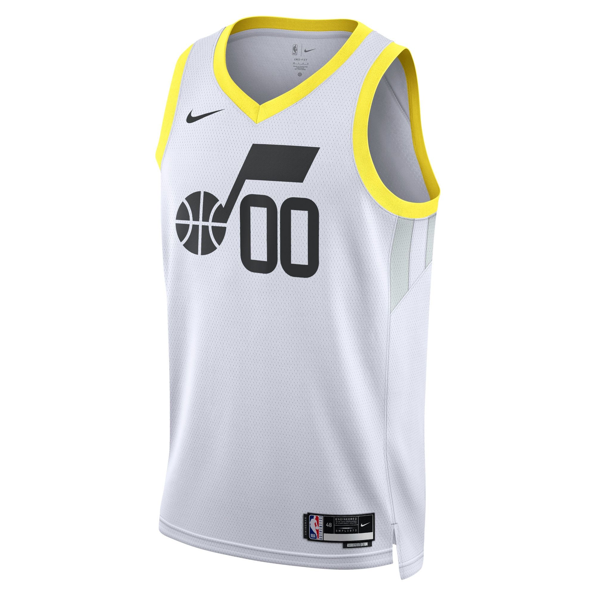 Unisex Utah Jazz Nike Gold Swingman Custom Jersey - Icon Edition