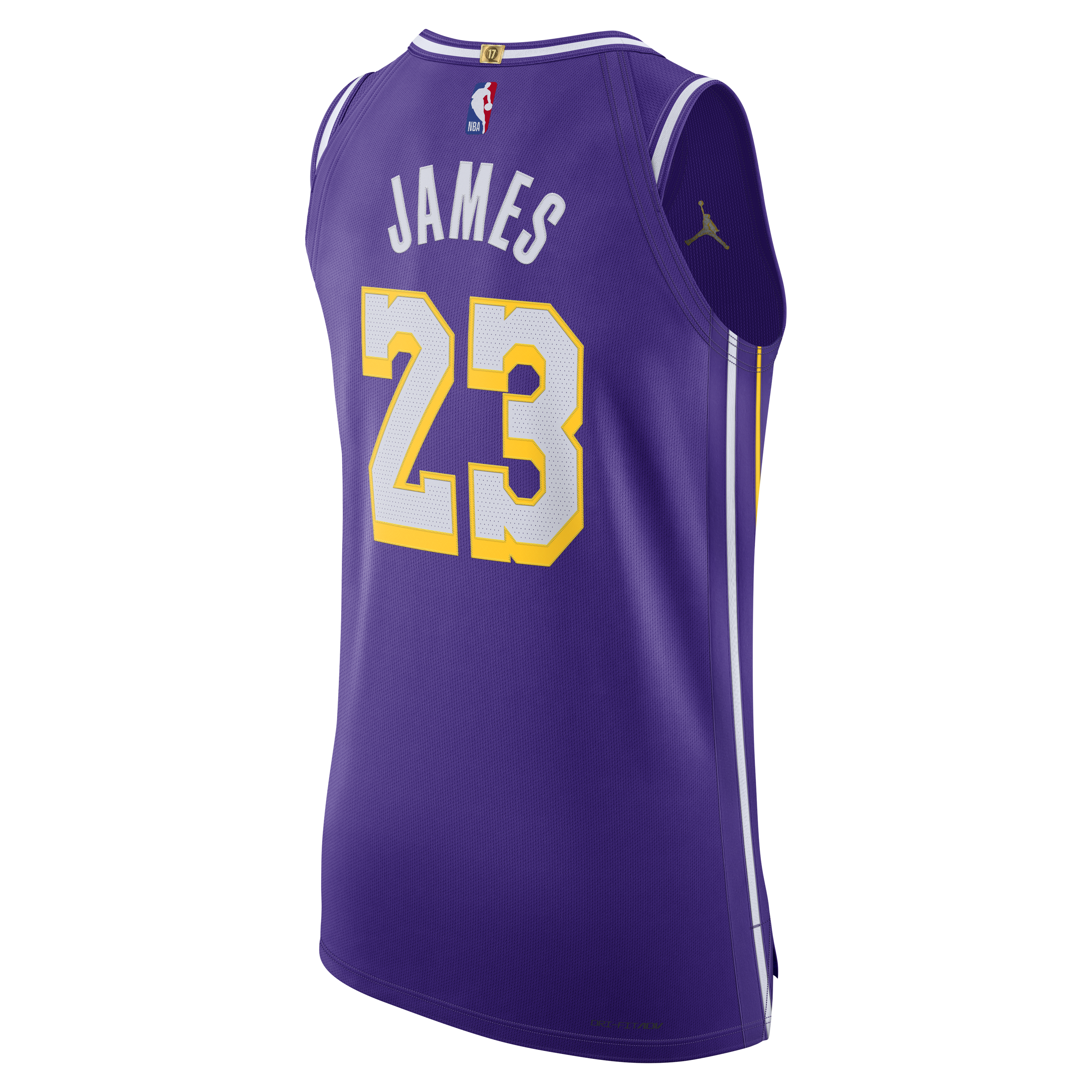Unisex Los Angeles Lakers LeBron James Jordan Brand Purple 2025/26 Authentic Jersey - Statement Edition