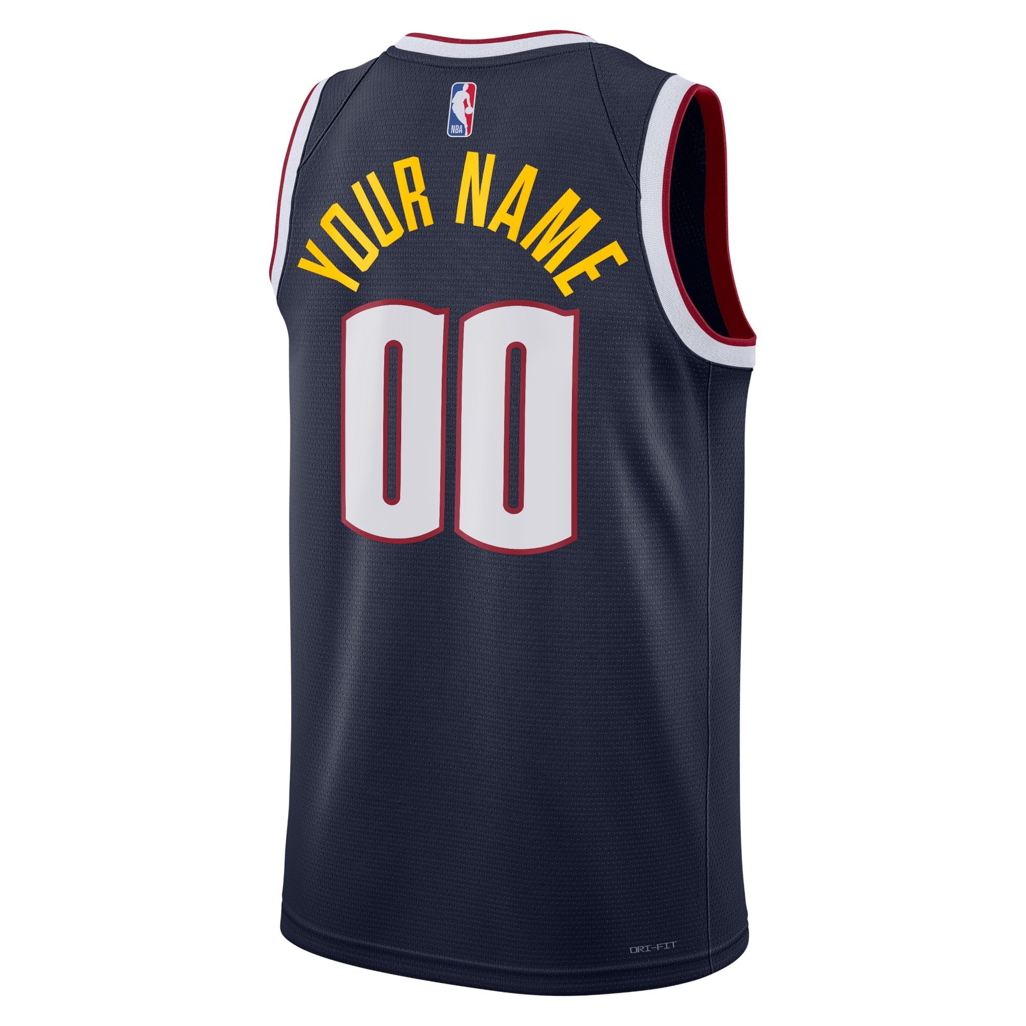 Unisex Denver Nuggets Nike White Swingman Custom Jersey - Association Edition