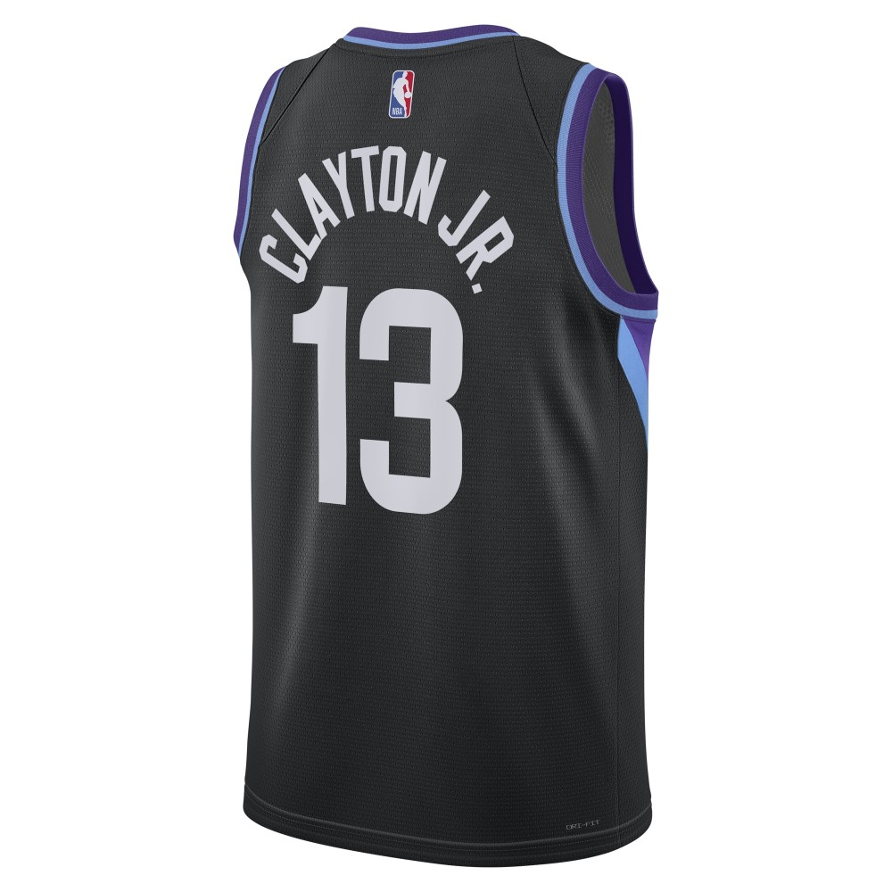 Unisex Utah Jazz Walter Clayton Jr. Jordan Brand Black Swingman Player Jersey - Statement Edition