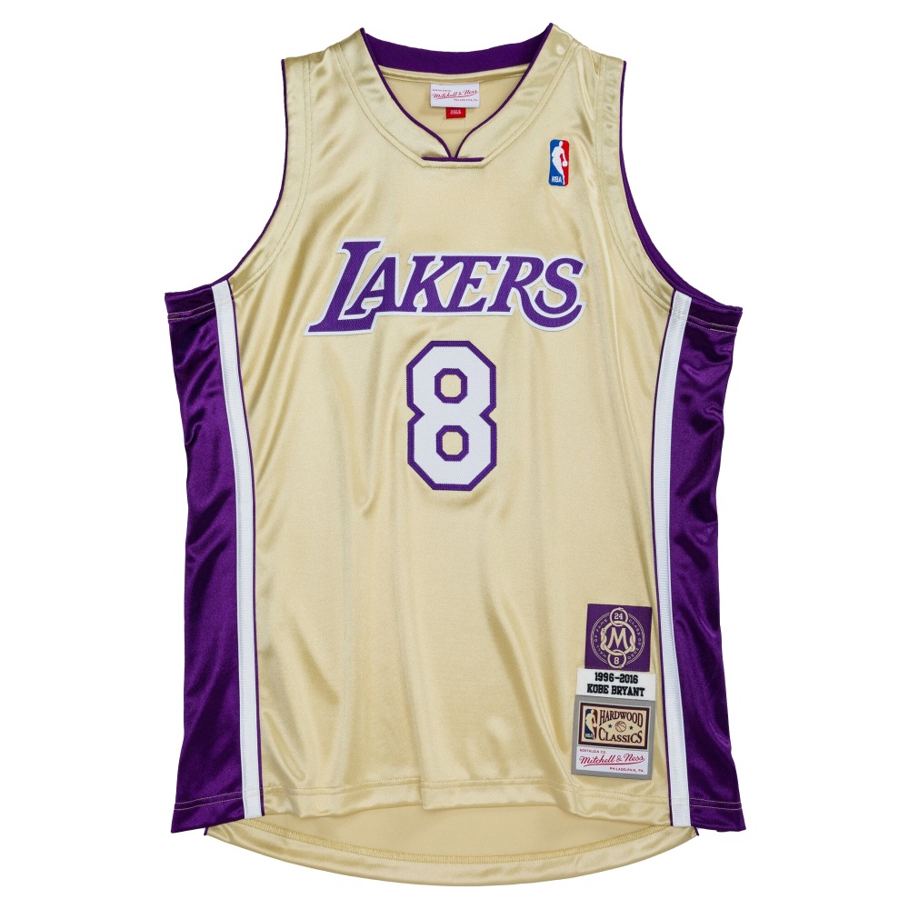 Men's Los Angeles Lakers Kobe Bryant Mitchell & Ness Purple Hall of Fame Class of 2020 #8 Authentic Jersey