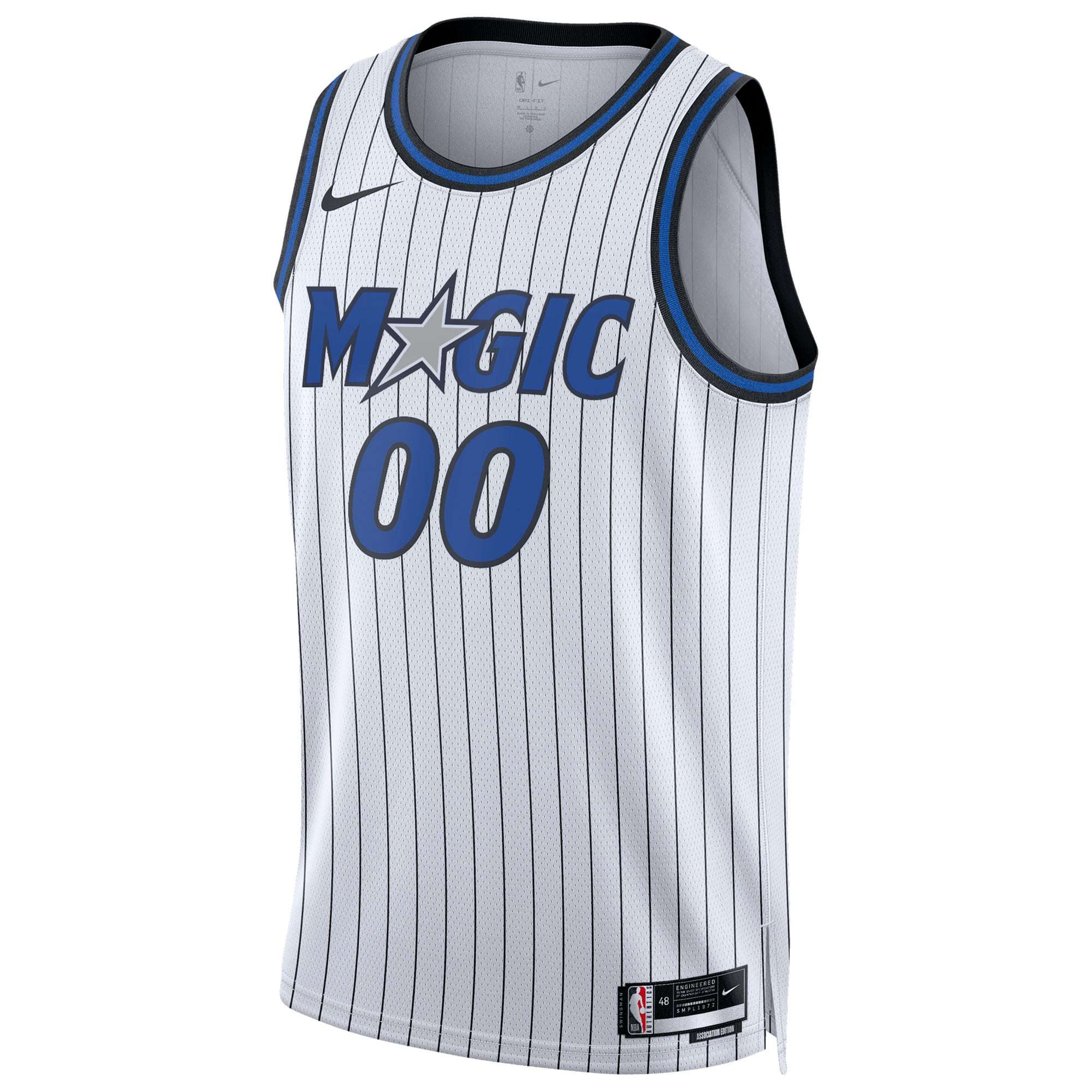 Unisex Orlando Magic Nike White Swingman Custom Jersey - Association Edition