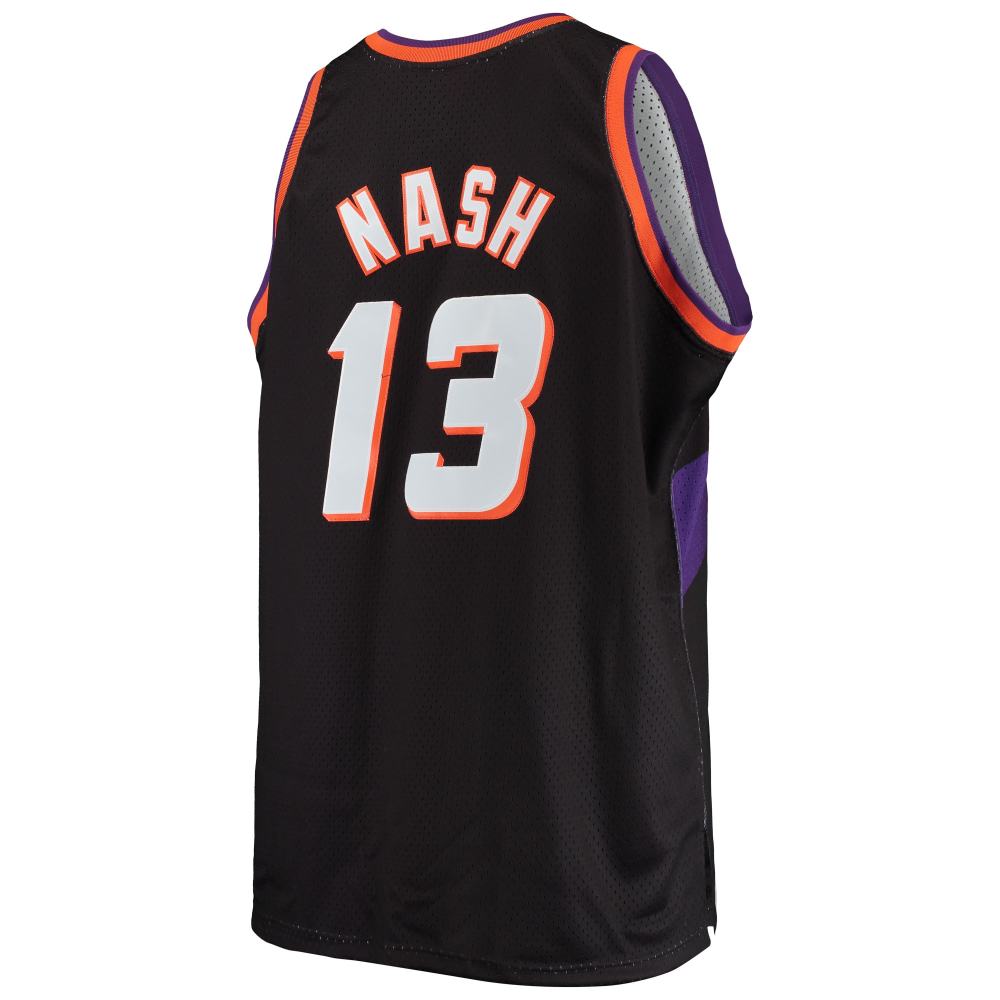 Men's Phoenix Suns Steve Nash Mitchell & Ness White Big & Tall Hardwood Classics 1996/97 Swingman Jersey
