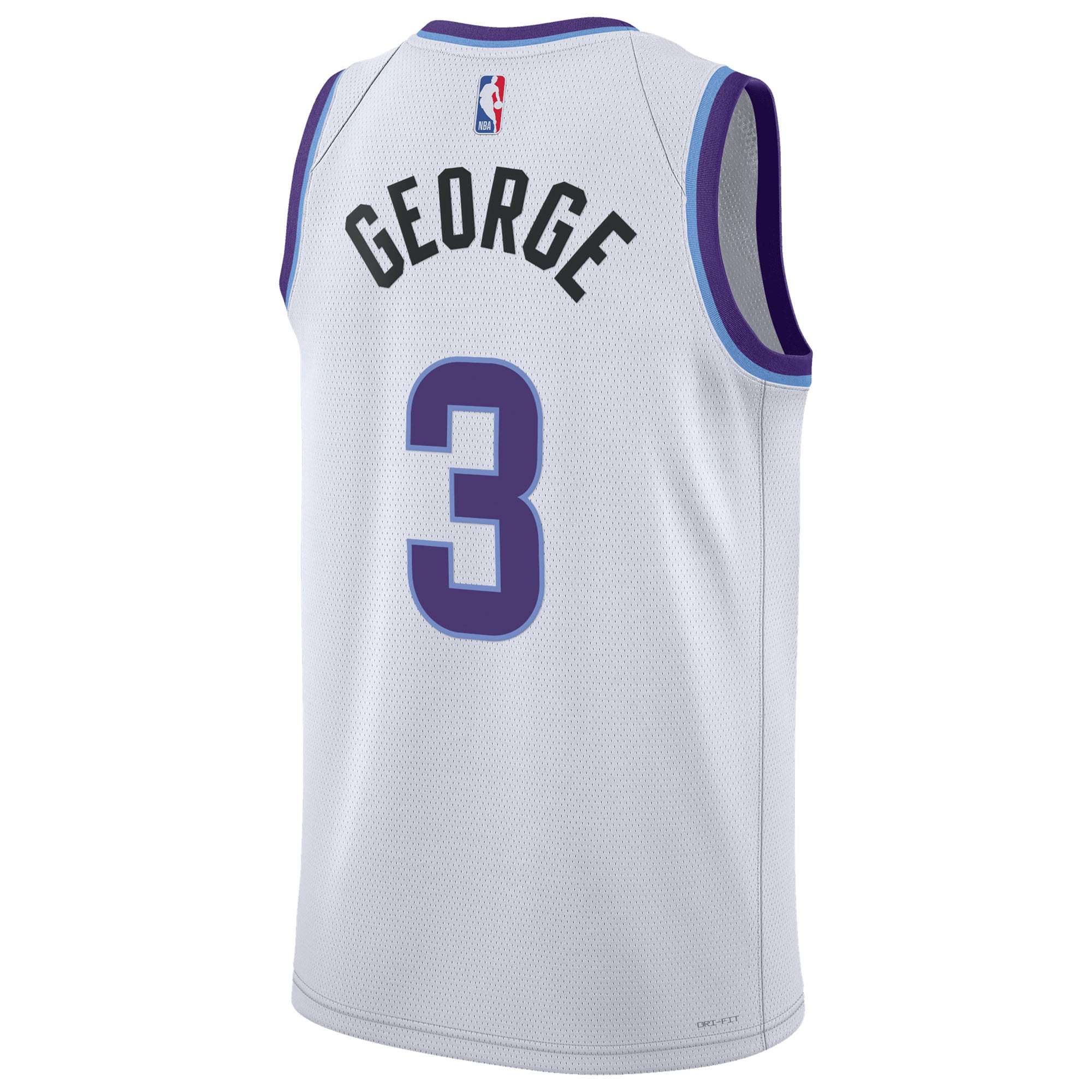 Unisex Utah Jazz Keyonte George Nike White Swingman Jersey - Association Edition