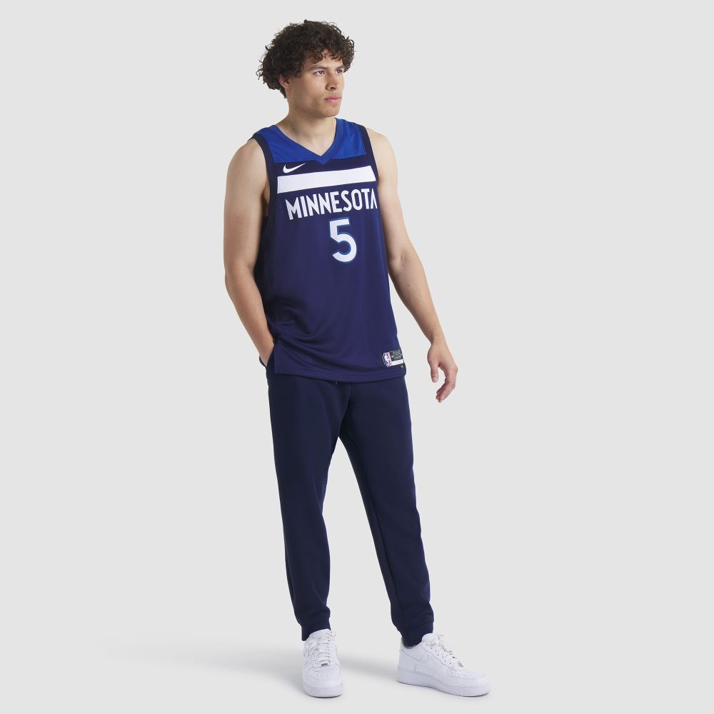 Unisex Minnesota Timberwolves Anthony Edwards Nike Navy Swingman Jersey - Icon Edition