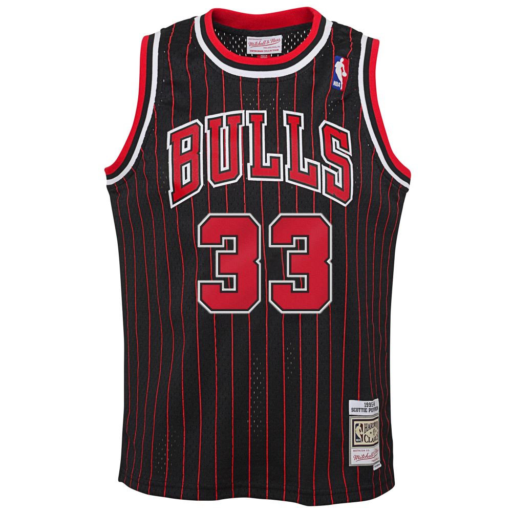 Men's Chicago Bulls Scottie Pippen Mitchell & Ness Red 1997/98 Big & Tall Hardwood Classics Swingman Jersey