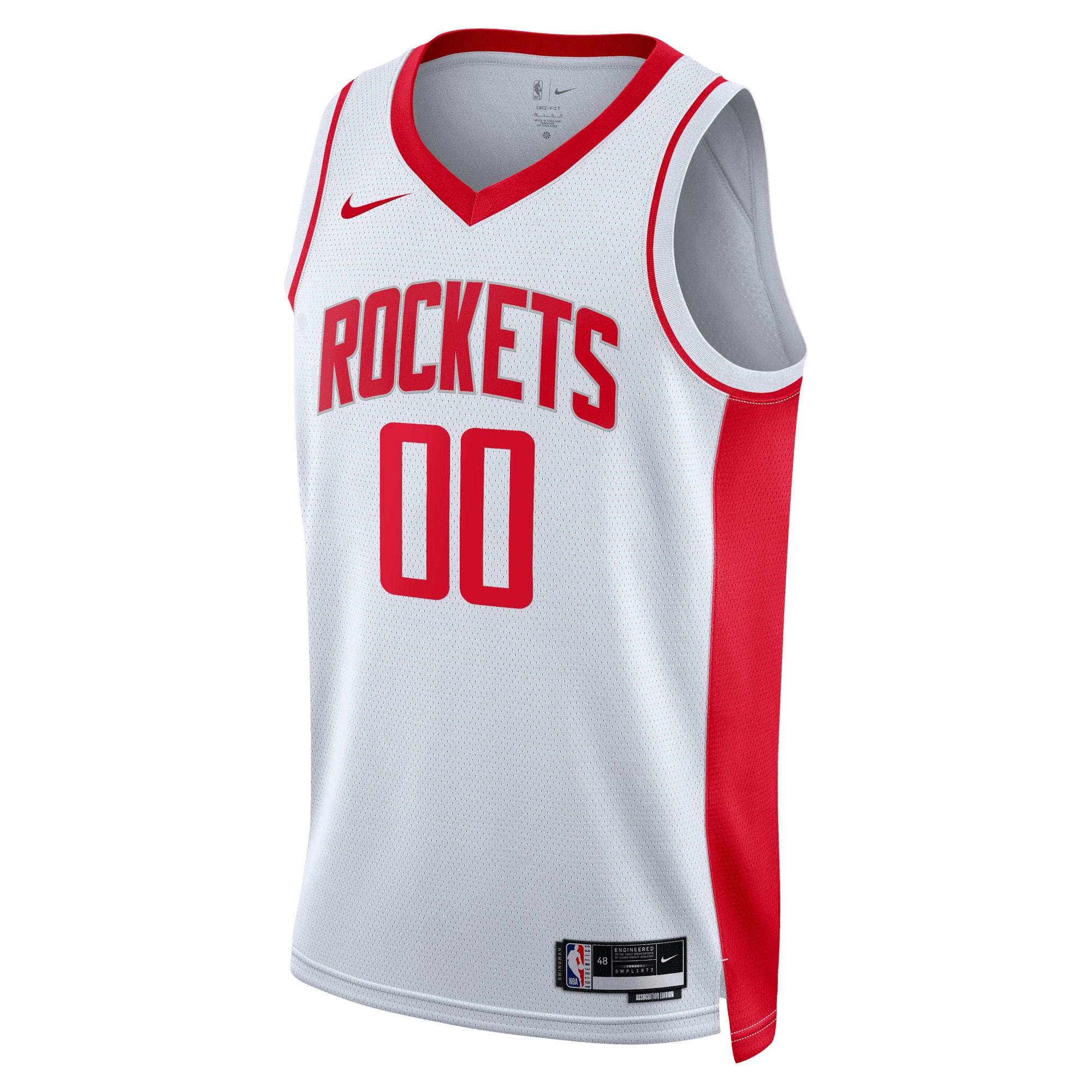 Unisex Houston Rockets Nike Red Swingman Custom Jersey - Icon Edition
