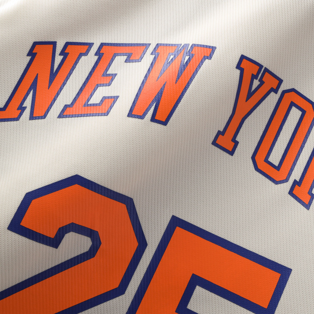 Men's New York Knicks Karl-Anthony Towns Fanatics Cream 2025/26 City Edition Fast Break Jersey