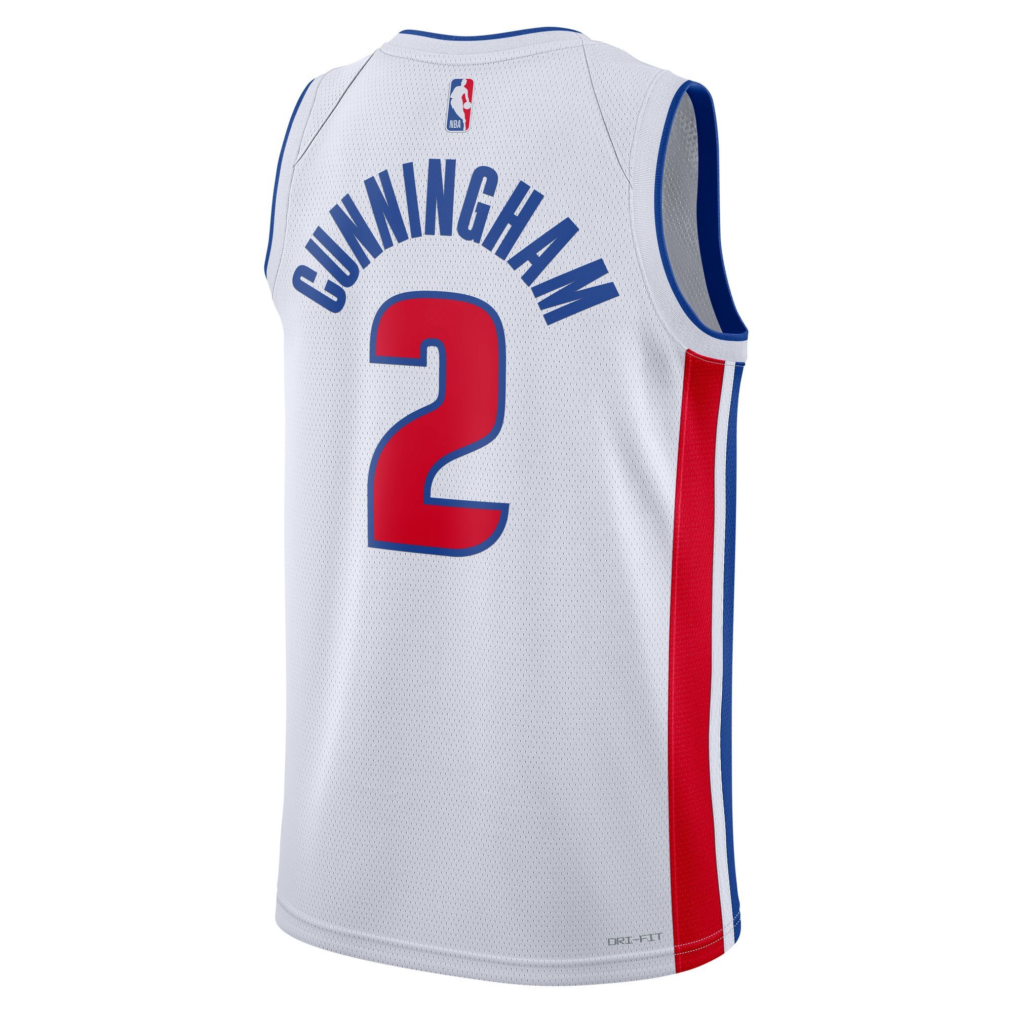 Unisex Detroit Pistons Cade Cunningham Nike Blue Swingman Jersey - Icon Edition