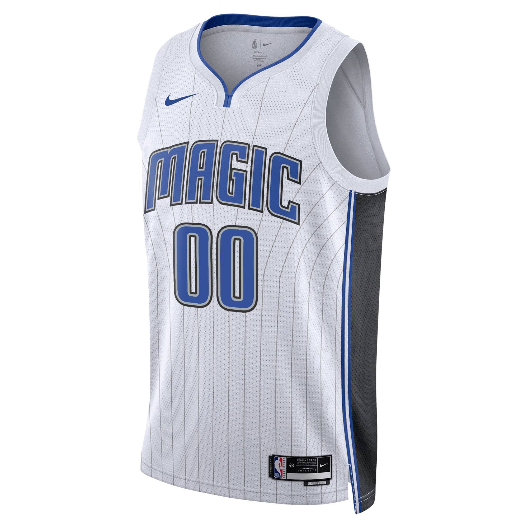 Unisex Orlando Magic Nike Black Swingman Custom Jersey - Icon Edition