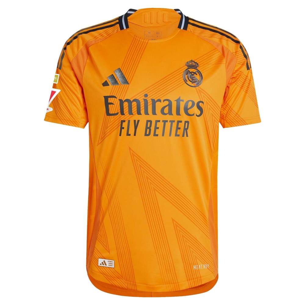 Real Madrid Cristiano Ronaldo 7 adidas 2024/25 Away Jersey - Orange