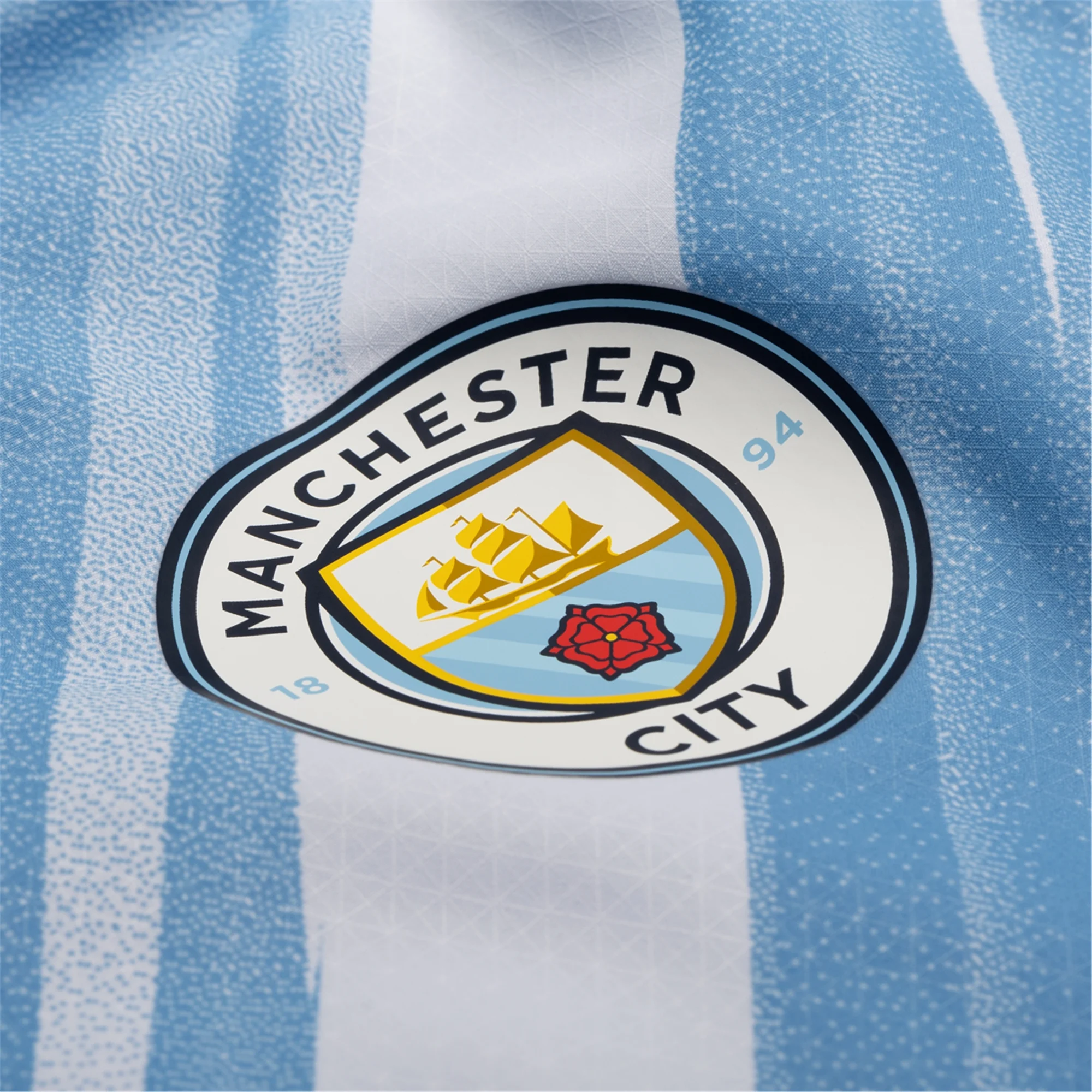 Puma Manchester City Authentic Home Jersey 25/26 (Team Light Blue/White)