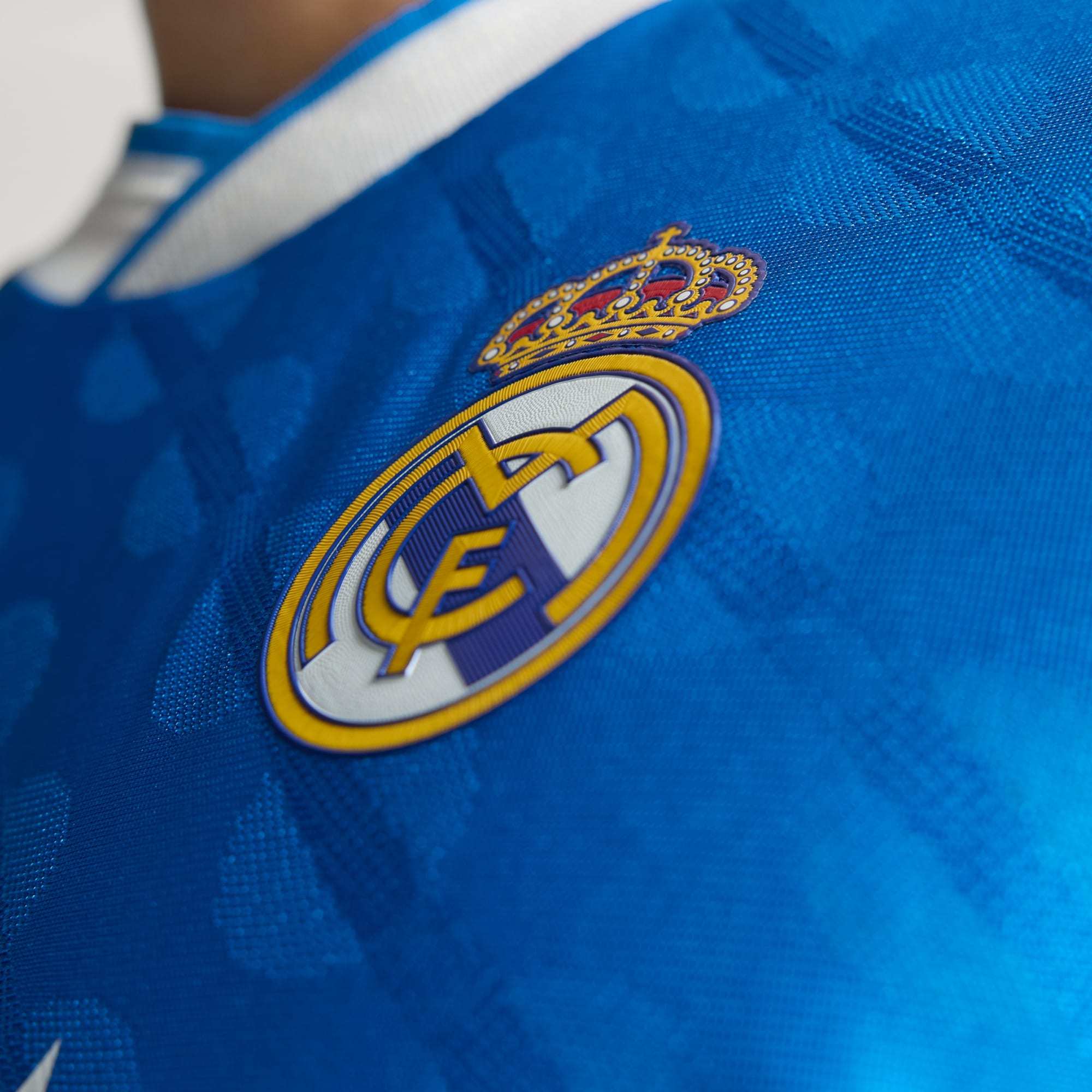 adidas Men's Real Madrid 25/26 Authentic Third Jersey (Blue)