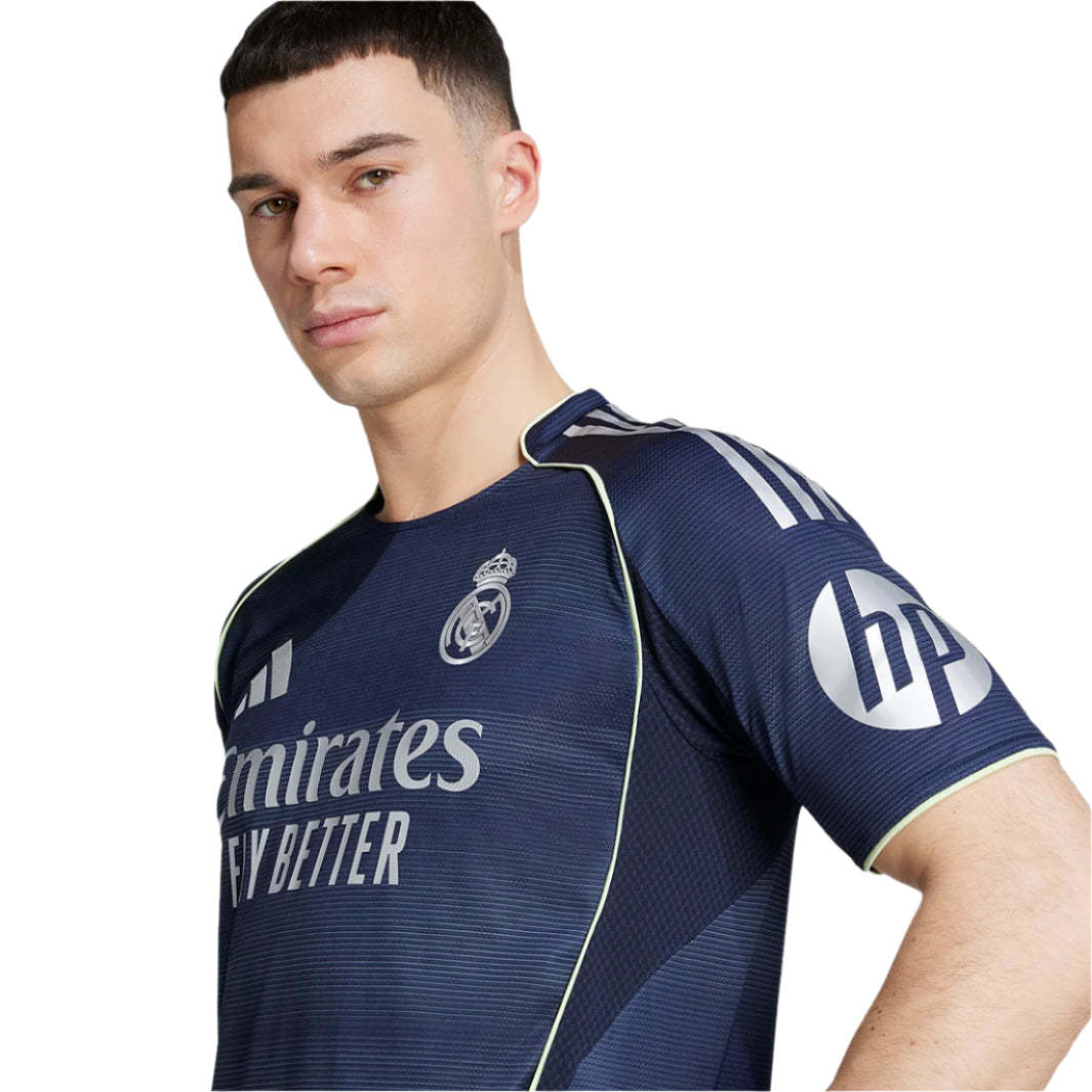 adidas Camavinga Real Madrid 25/26 Away Jersey w/ Champions League Patches (Legend Ink)