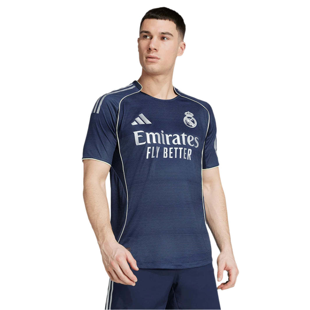 adidas Camavinga Real Madrid 25/26 Away Jersey w/ Champions League Patches (Legend Ink)
