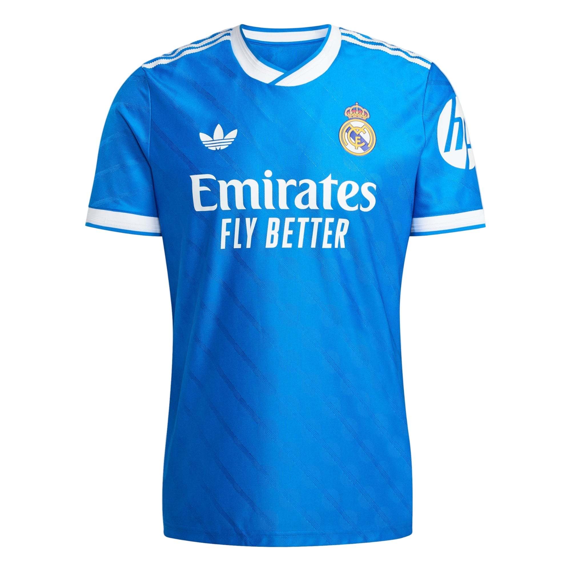 adidas Men's Real Madrid 25/26 Authentic Third Jersey (Blue)