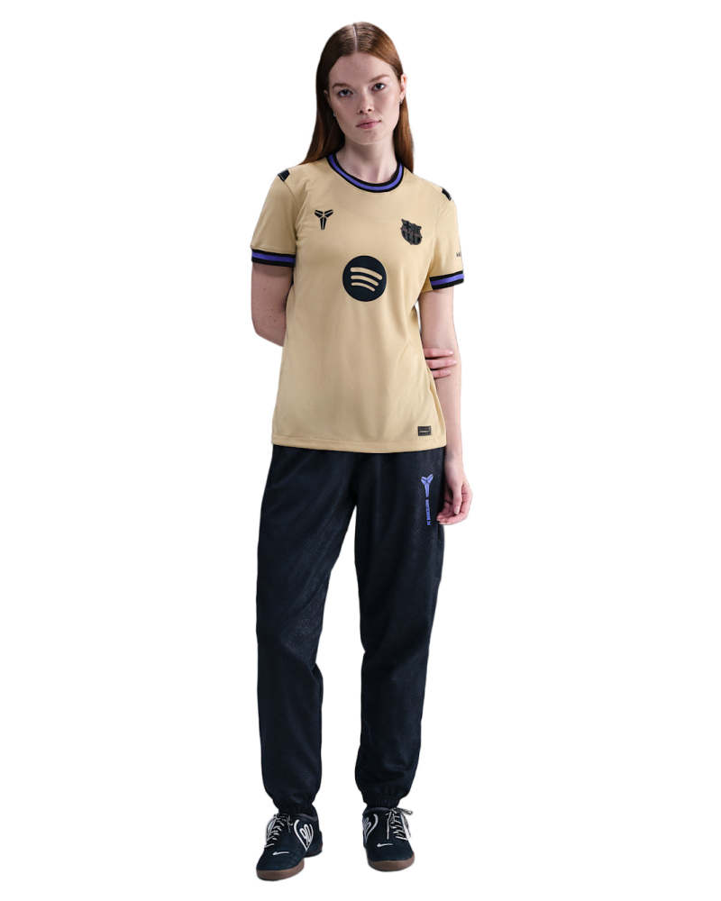 Nike Women’s Barcelona 25/26 Soccer Away Jersey (Team Gold/Persian Violet/Black)