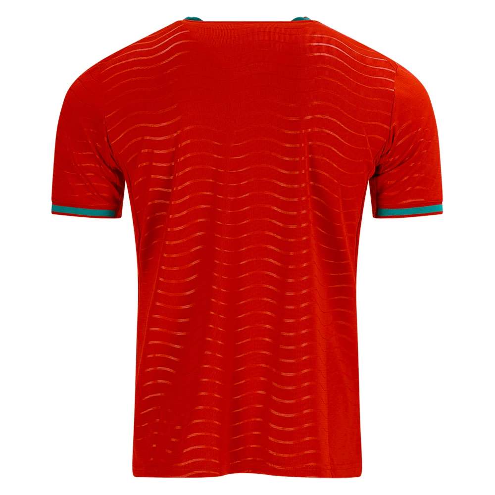 PUMA Portugal Home World Cup 2026 Soccer Jersey (Club Red/Green Lagoon)