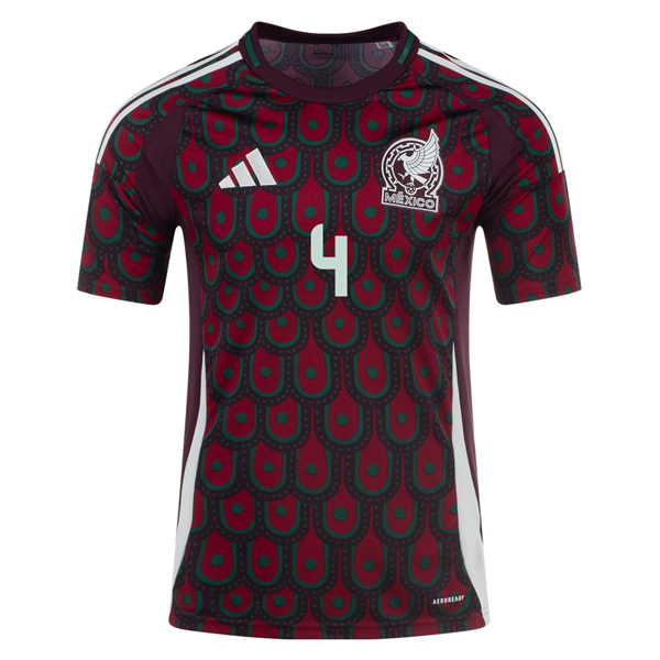 Adidas Mens Mexico Edson álvarez Home Jersey 24/25 (Multicolor)