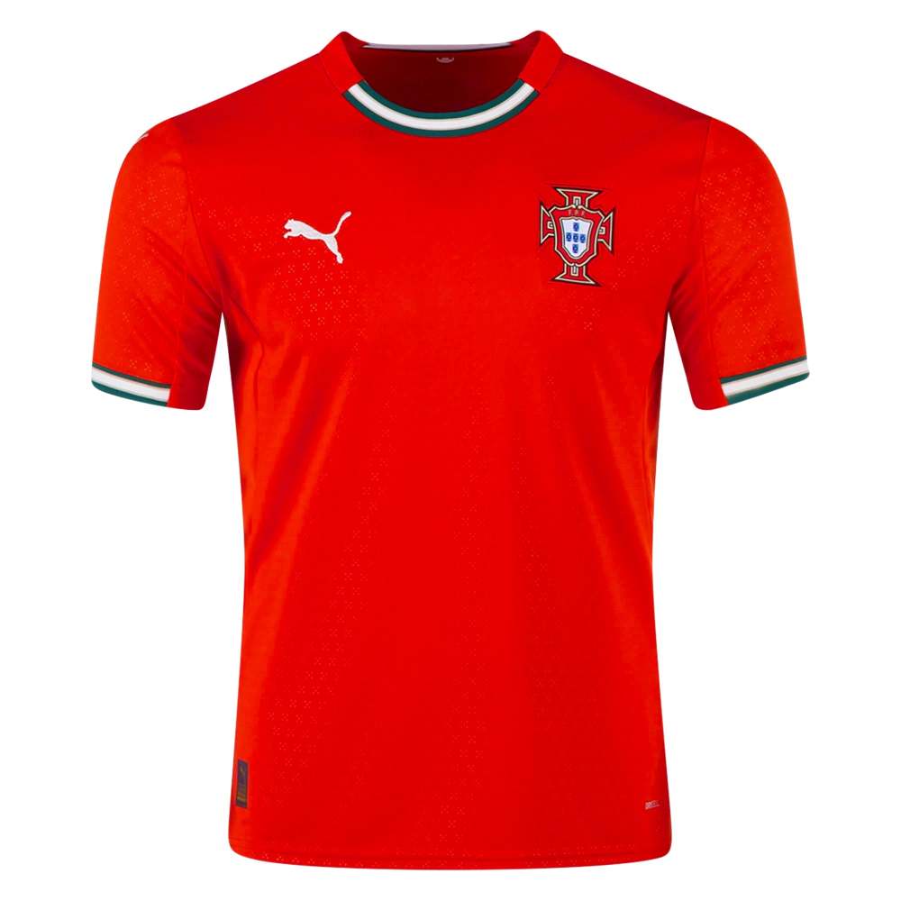 Puma Portugal Home Jersey 25/26 (Sport Red/Sugared Almond)