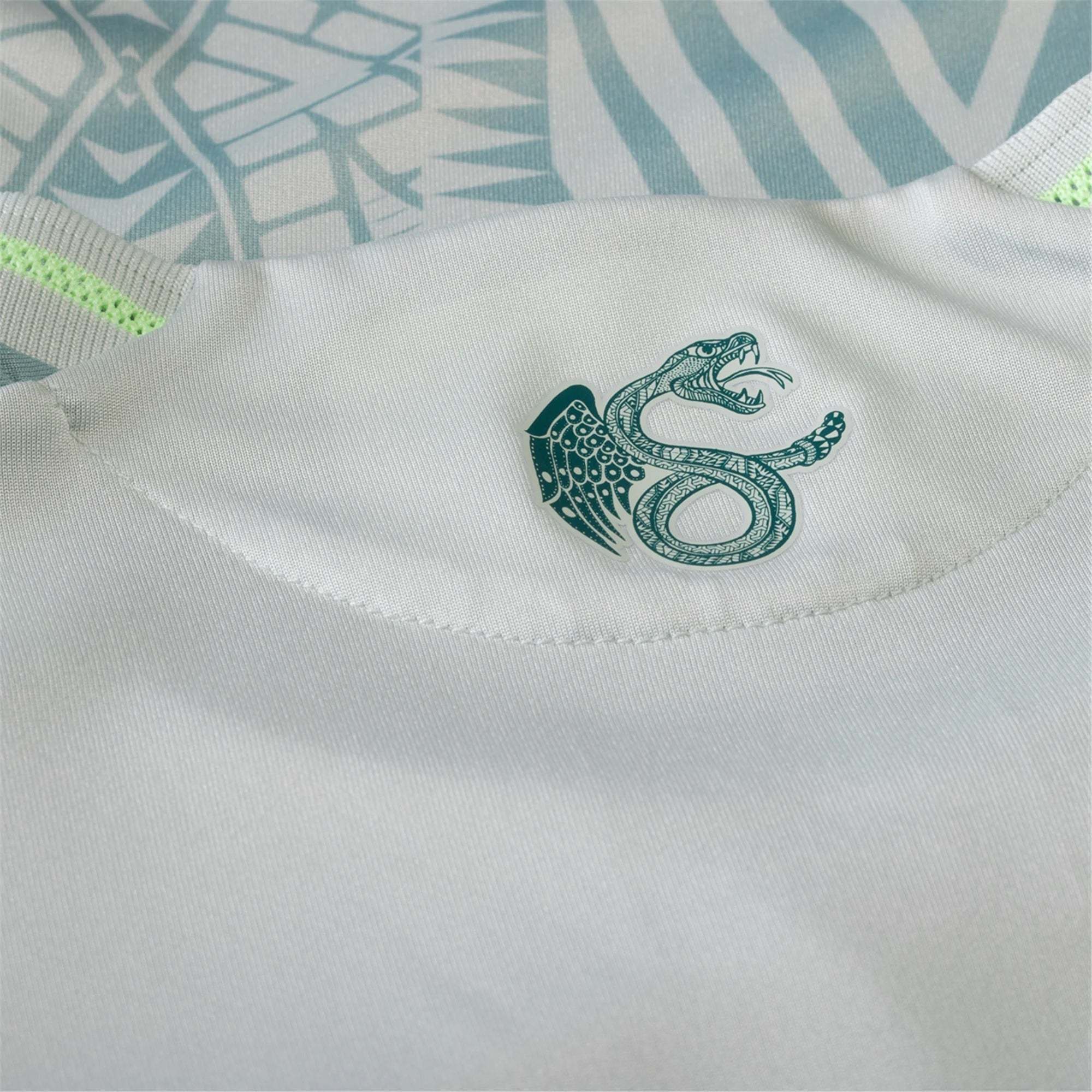adidas Alexis Vega Mexico Authentic Away Jersey 24/25 w/ Gold Cup 2025 Patches (Linen Green)