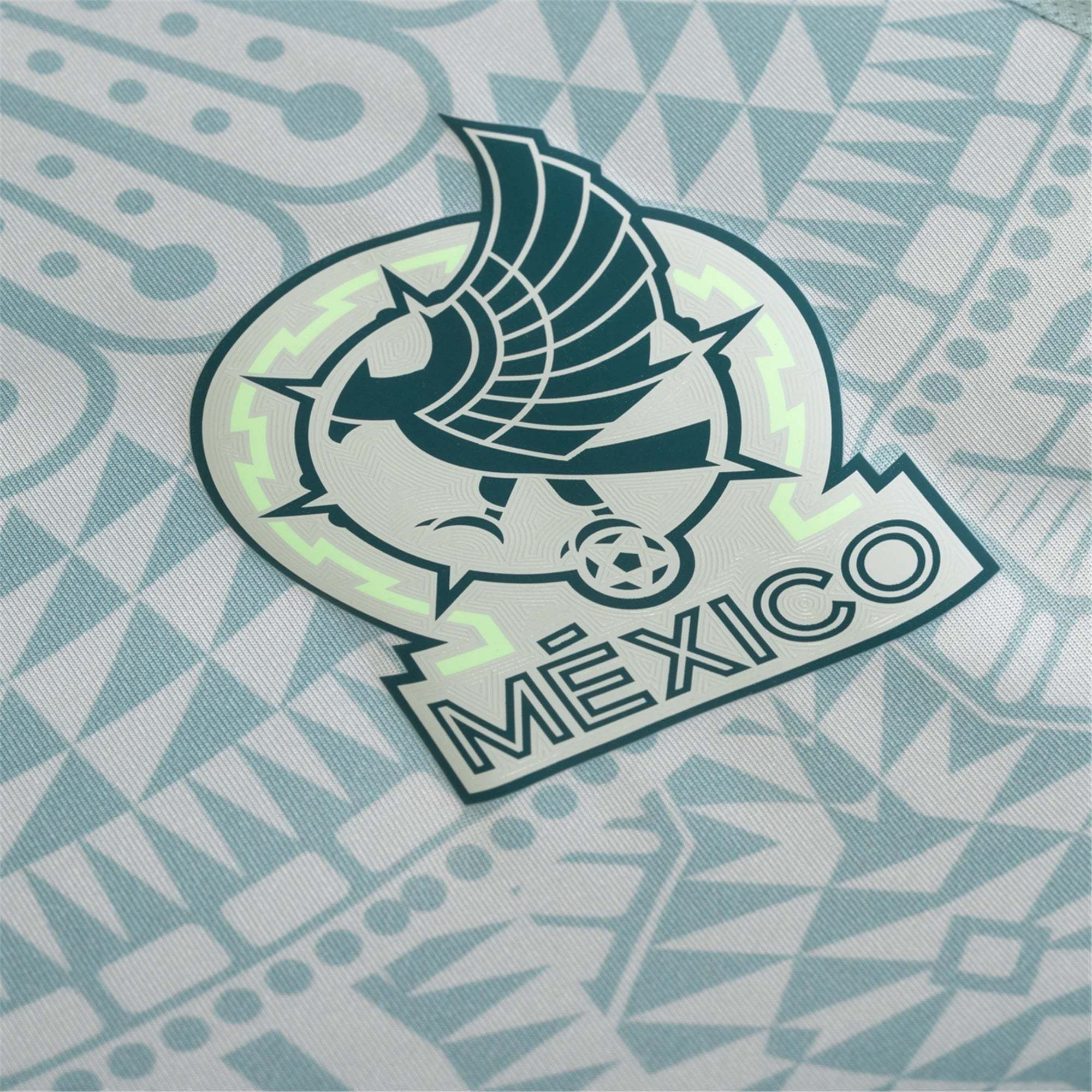 adidas Alexis Vega Mexico Authentic Away Jersey 24/25 w/ Gold Cup 2025 Patches (Linen Green)